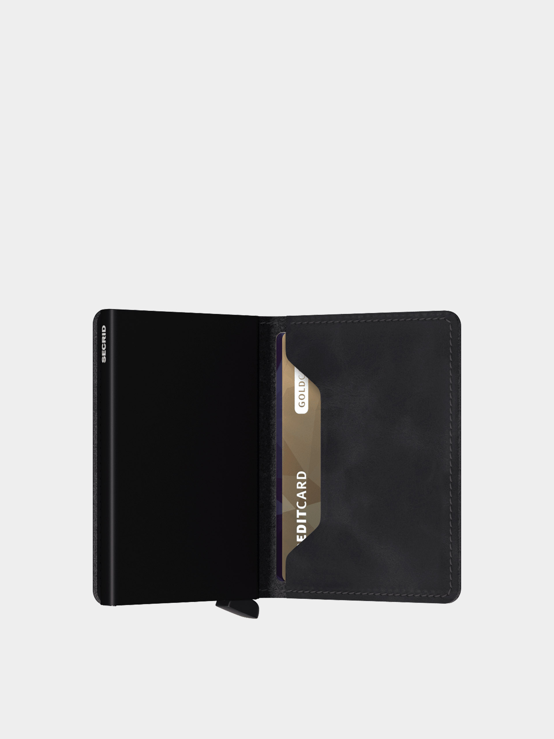 Портмоне Secrid Slimwallet (vintage black)