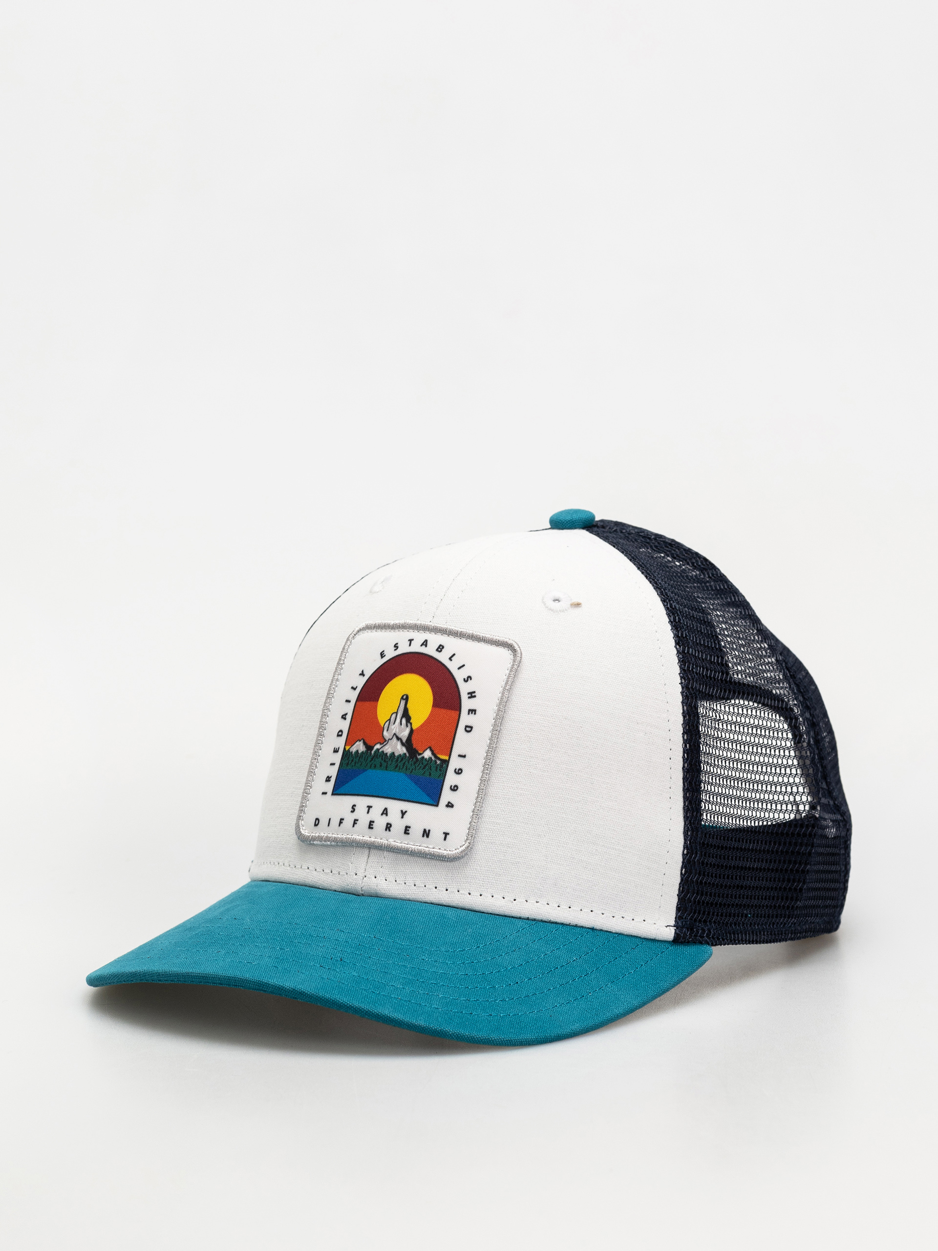 u0428u0430u043fu043au0430 u0441 u043au043eu0437u0438u0440u043au0430 Iriedaily Stonefinger (blue green)