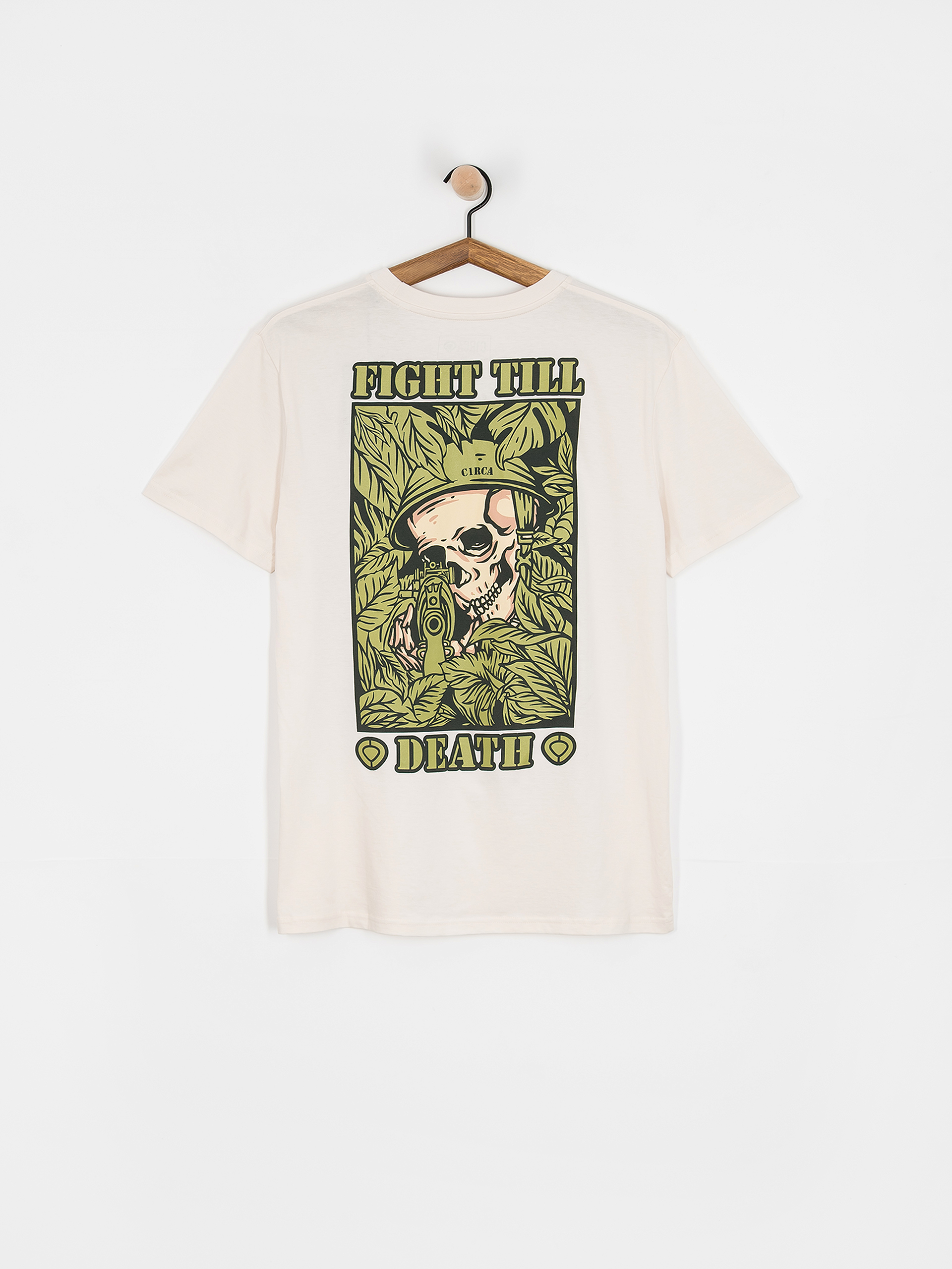 Тениска Circa Till Death (vintage white)