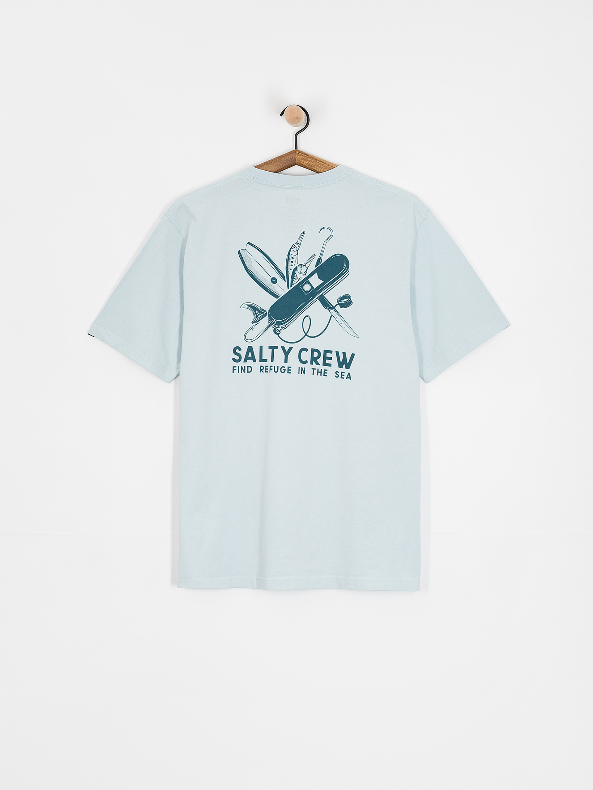 Тениска Salty Crew Pocket Knife Vintage (blue fog)