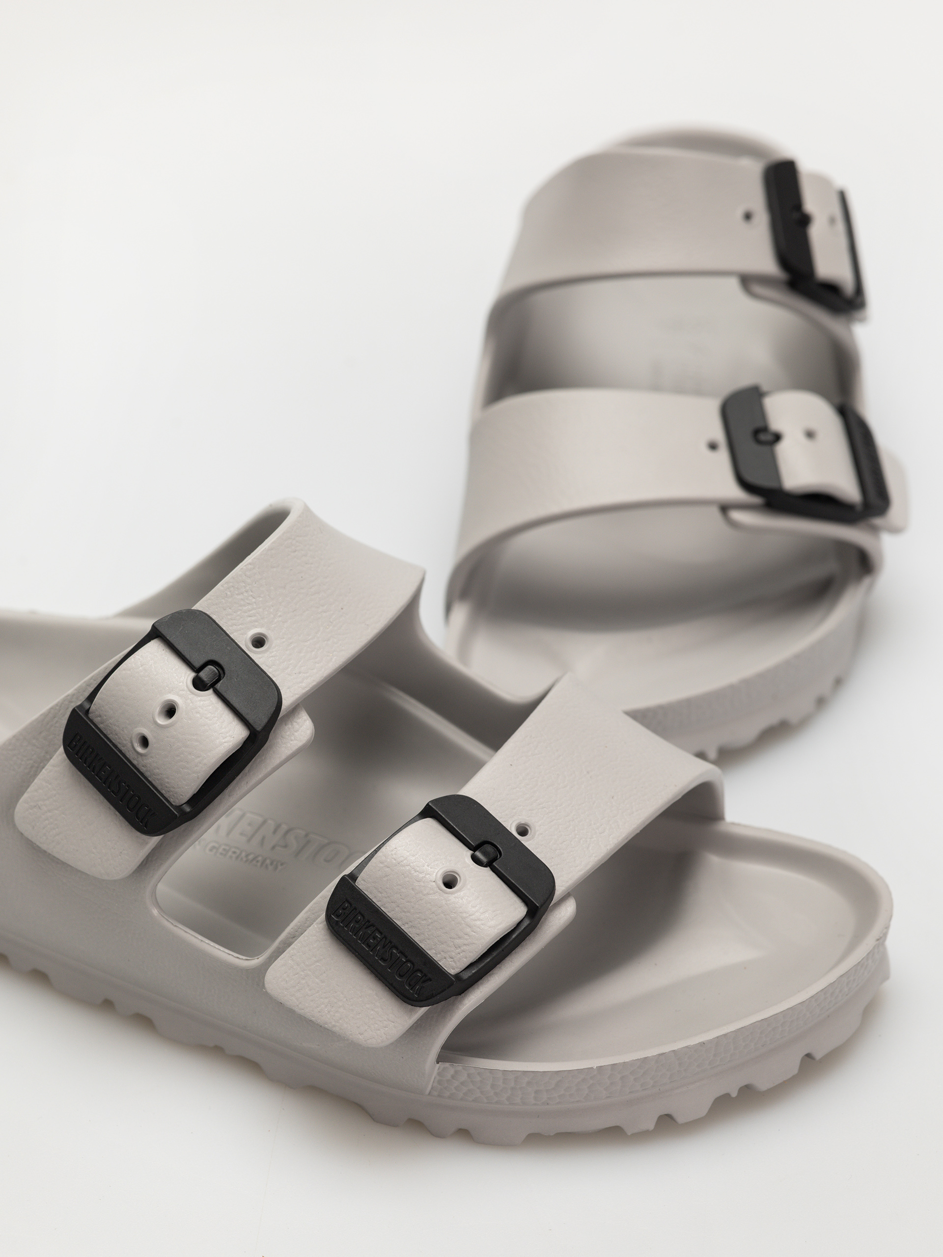 Чехли Birkenstock Arizona Stealth Buckle EVA Narrow Wmn (stone coin/black)