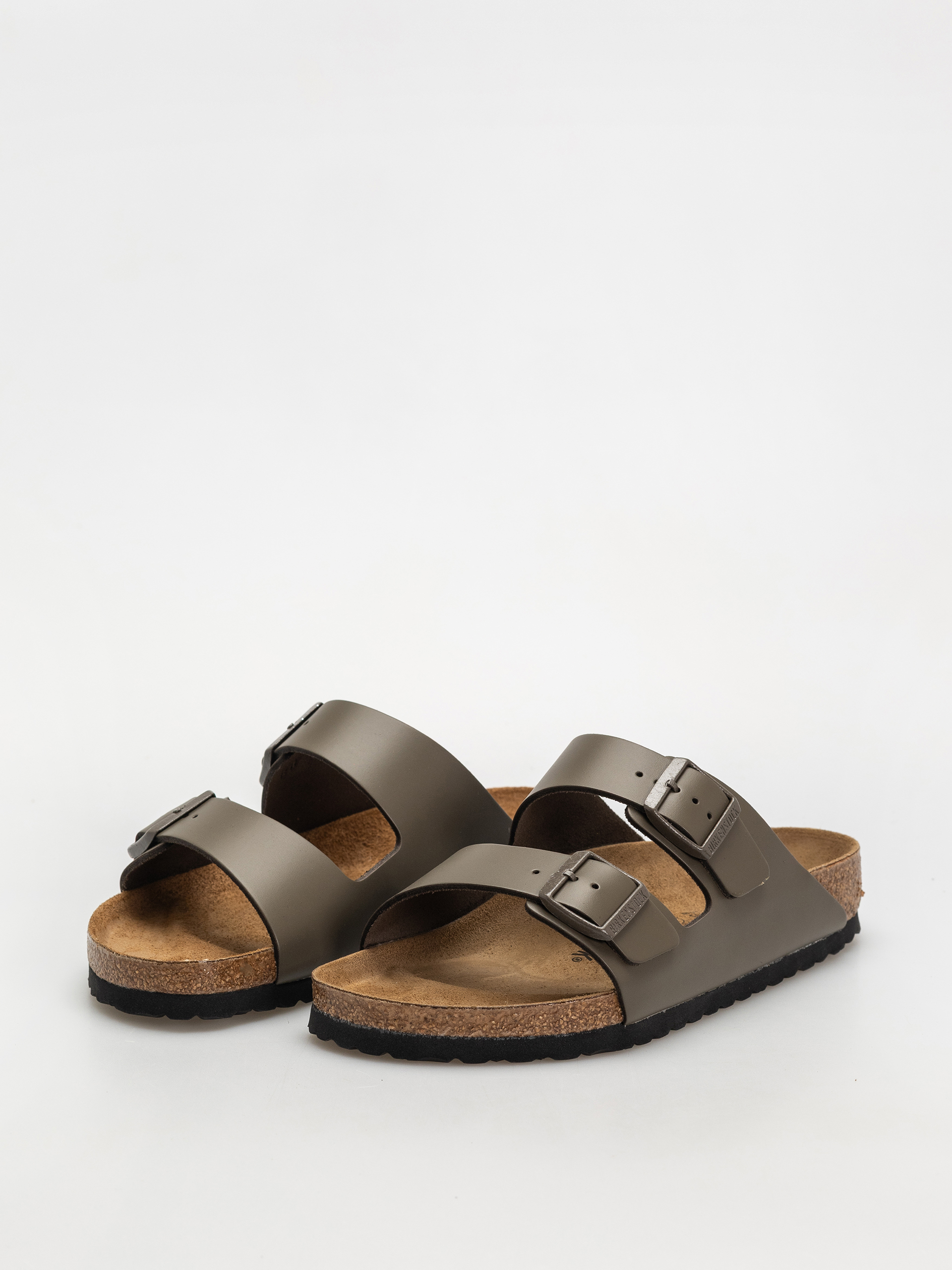 Чехли Birkenstock Arizona Natural Leather Regular (concrete gray)
