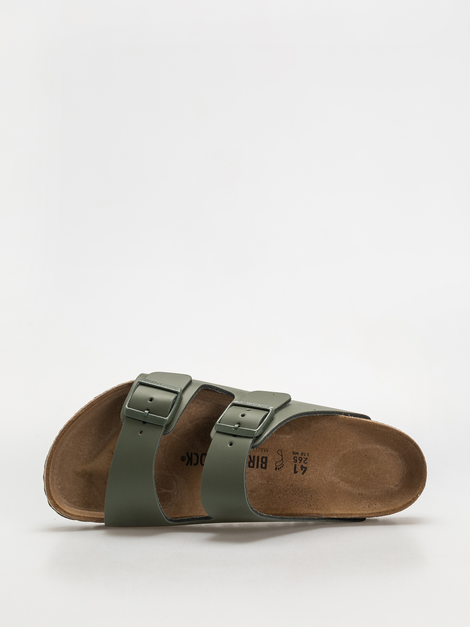 Чехли Birkenstock Arizona Natural Leather Regular (thyme)