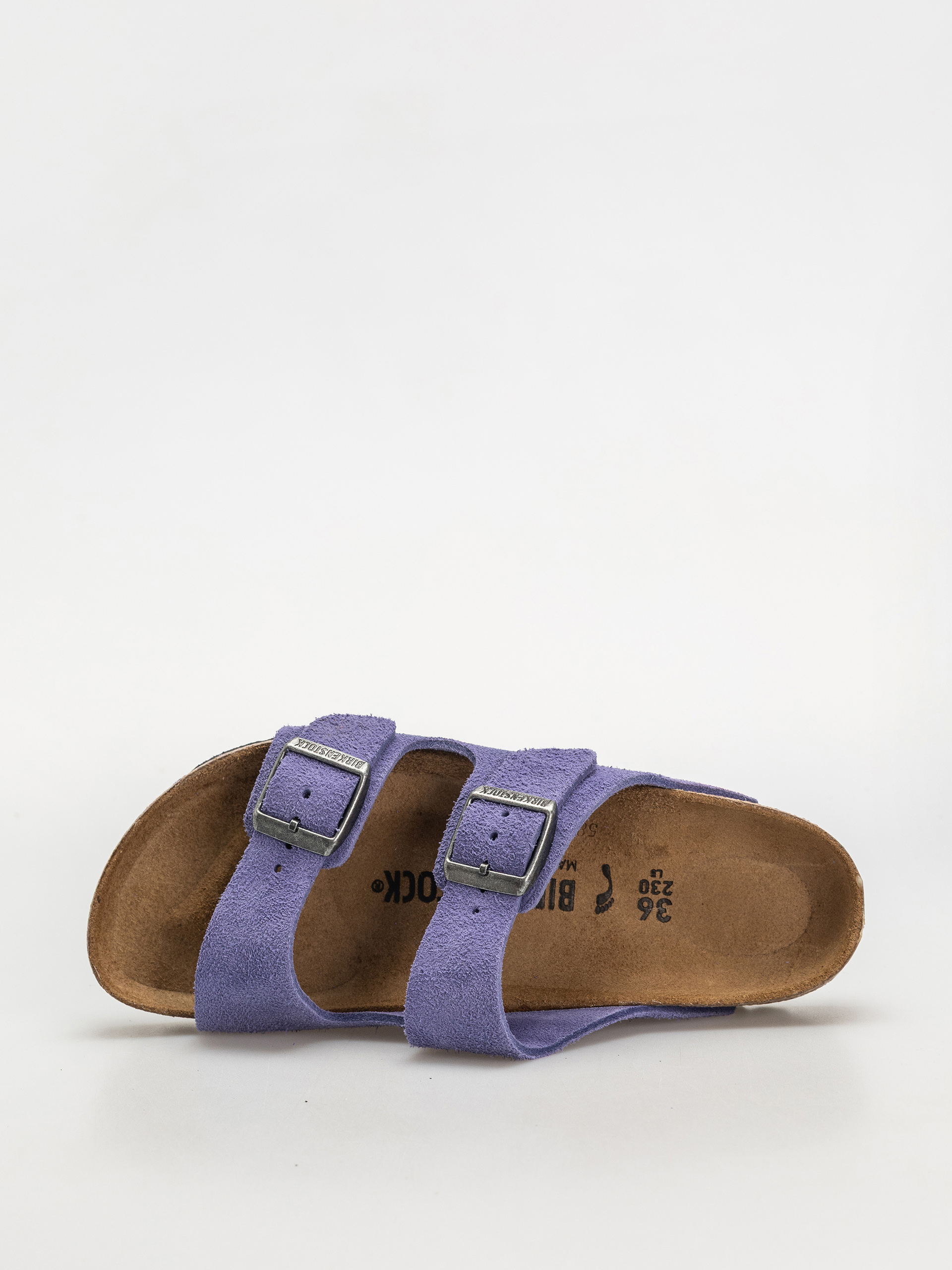 Чехли Birkenstock Arizona Suede Leather Narrow Wmn (purple dusk)