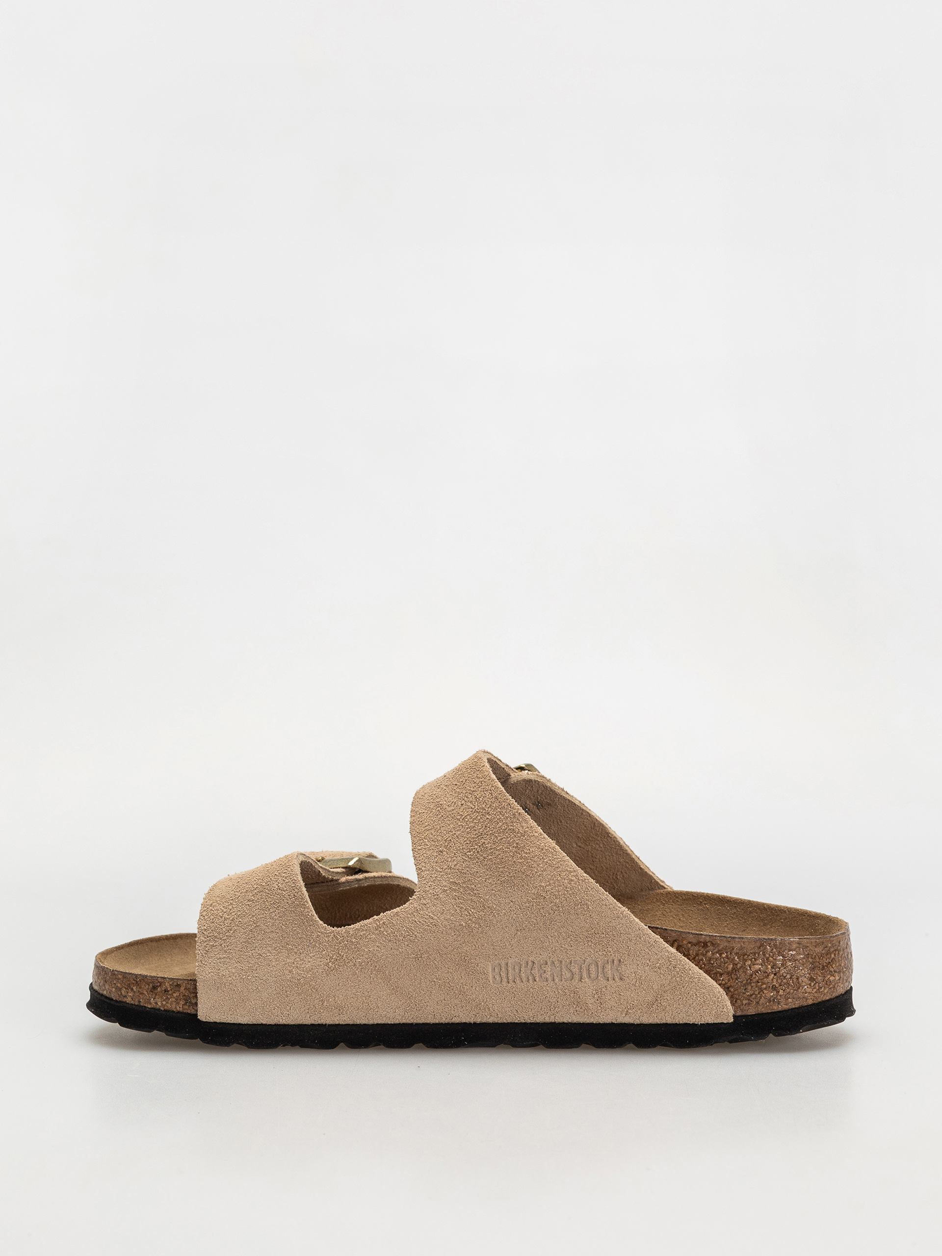 Чехли Birkenstock Arizona Suede Leather Narrow Wmn (sandcastle)