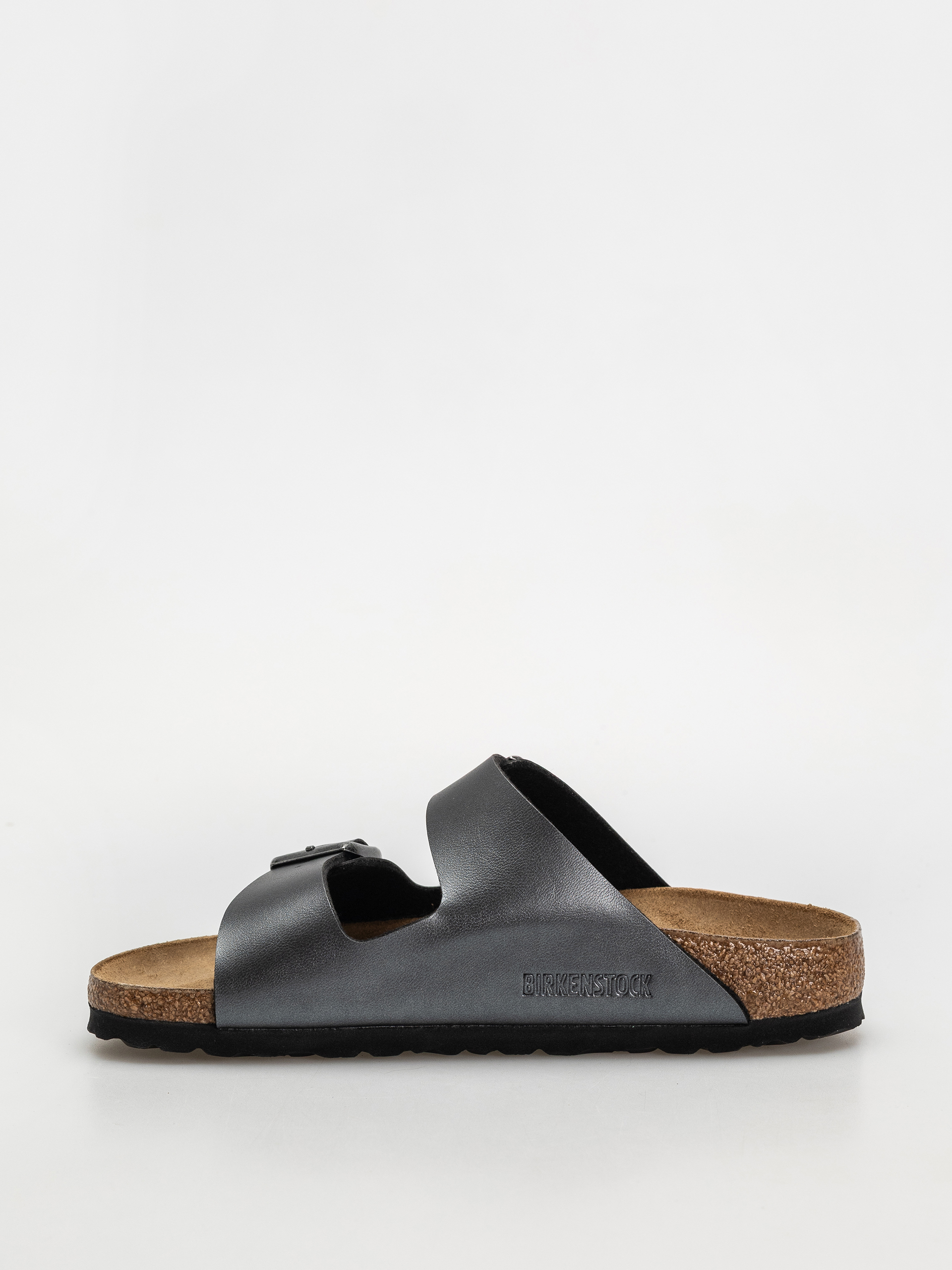 Чехли Birkenstock Arizona Birko Flor Metallic Narrow Wmn (metallic black)