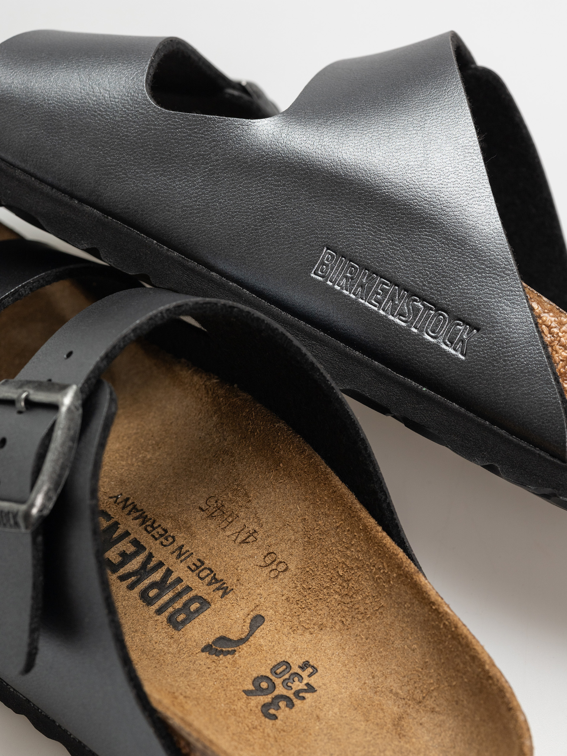 Чехли Birkenstock Arizona Birko Flor Metallic Narrow Wmn (metallic black)