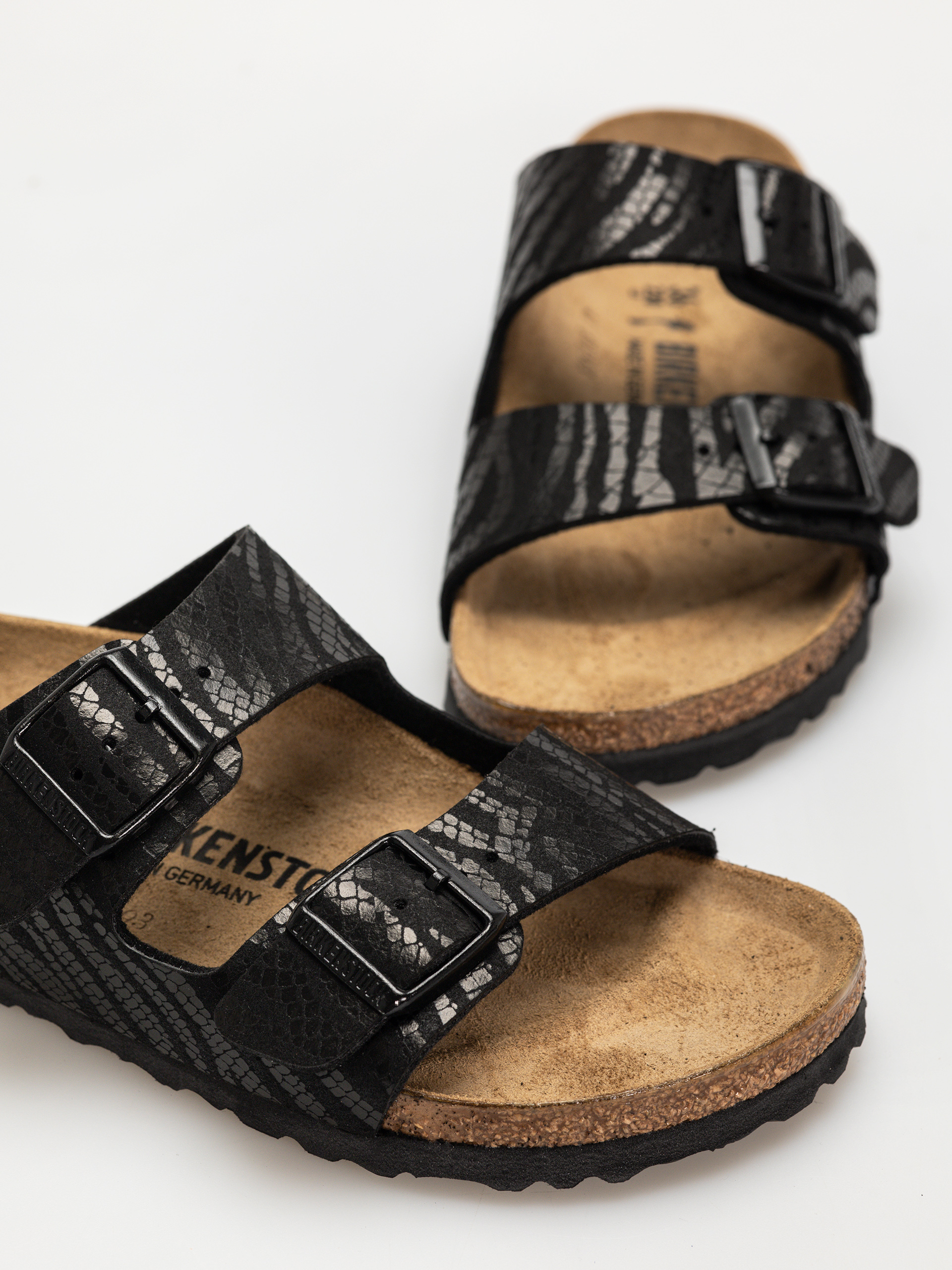 Чехли Birkenstock Arizona Animal Print Narrow Wmn (zebra black)