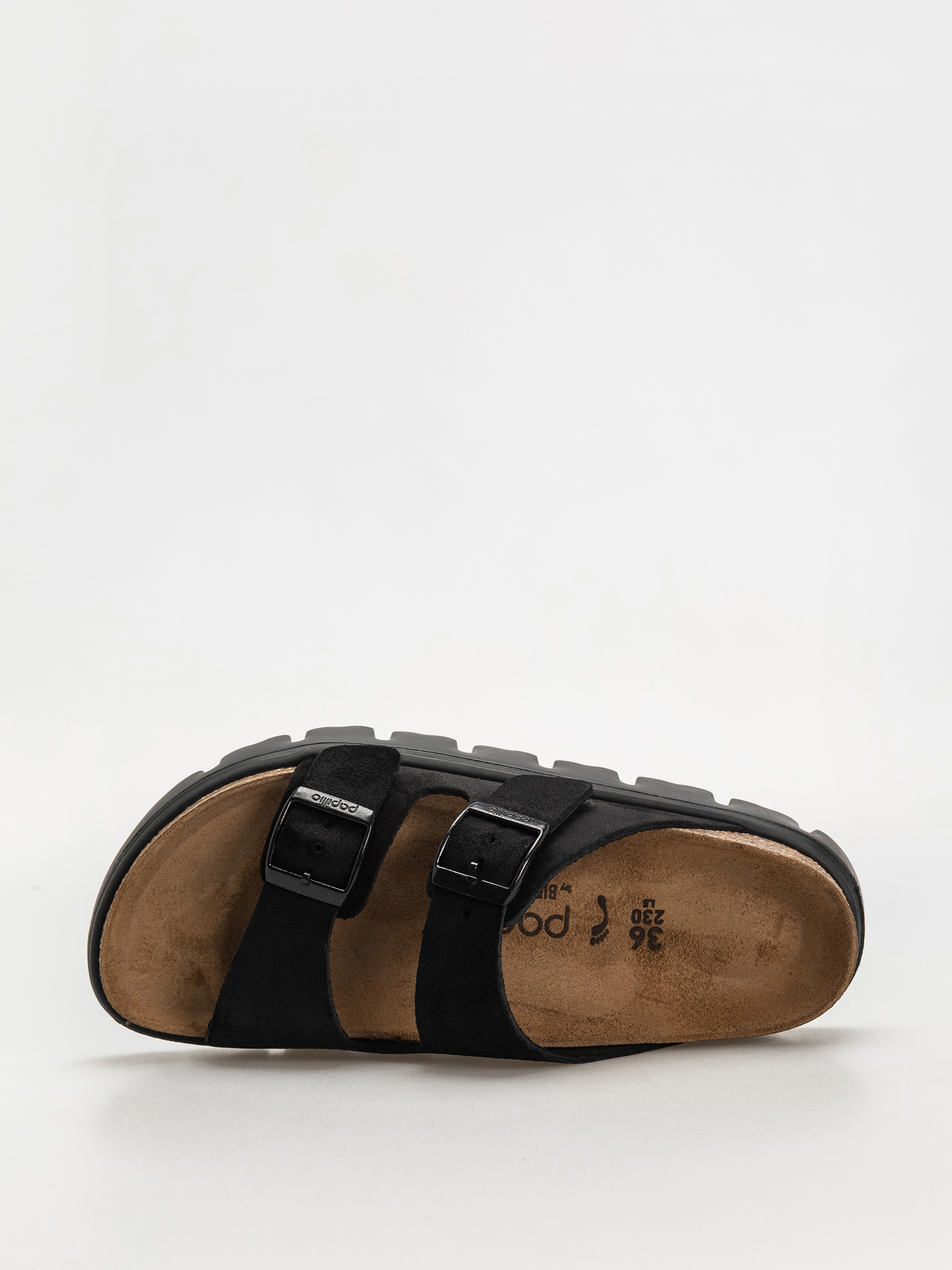 Чехли Birkenstock Arizona Chunky Suede Narrow Wmn (black/black)
