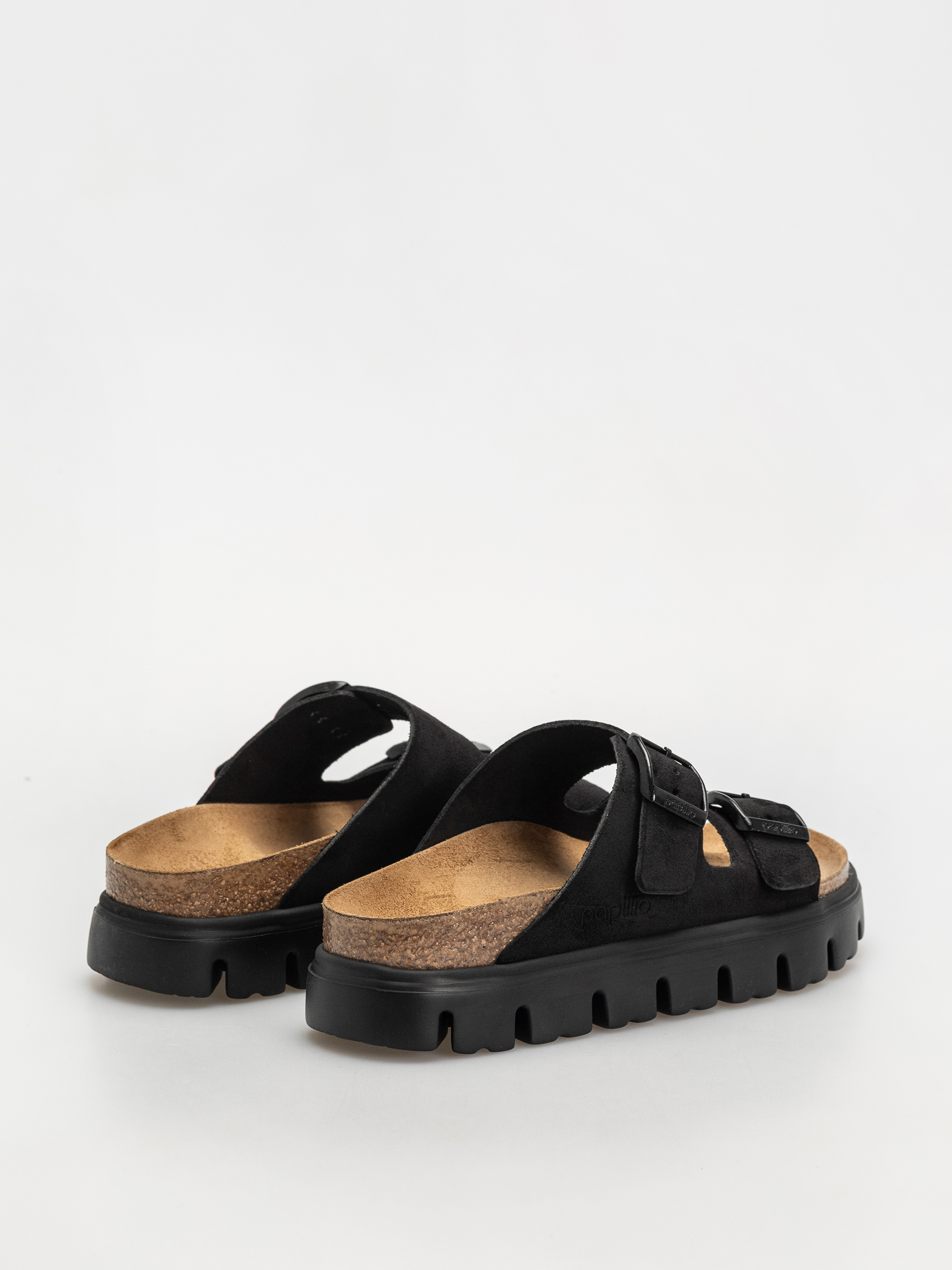 Чехли Birkenstock Arizona Chunky Suede Narrow Wmn (black/black)
