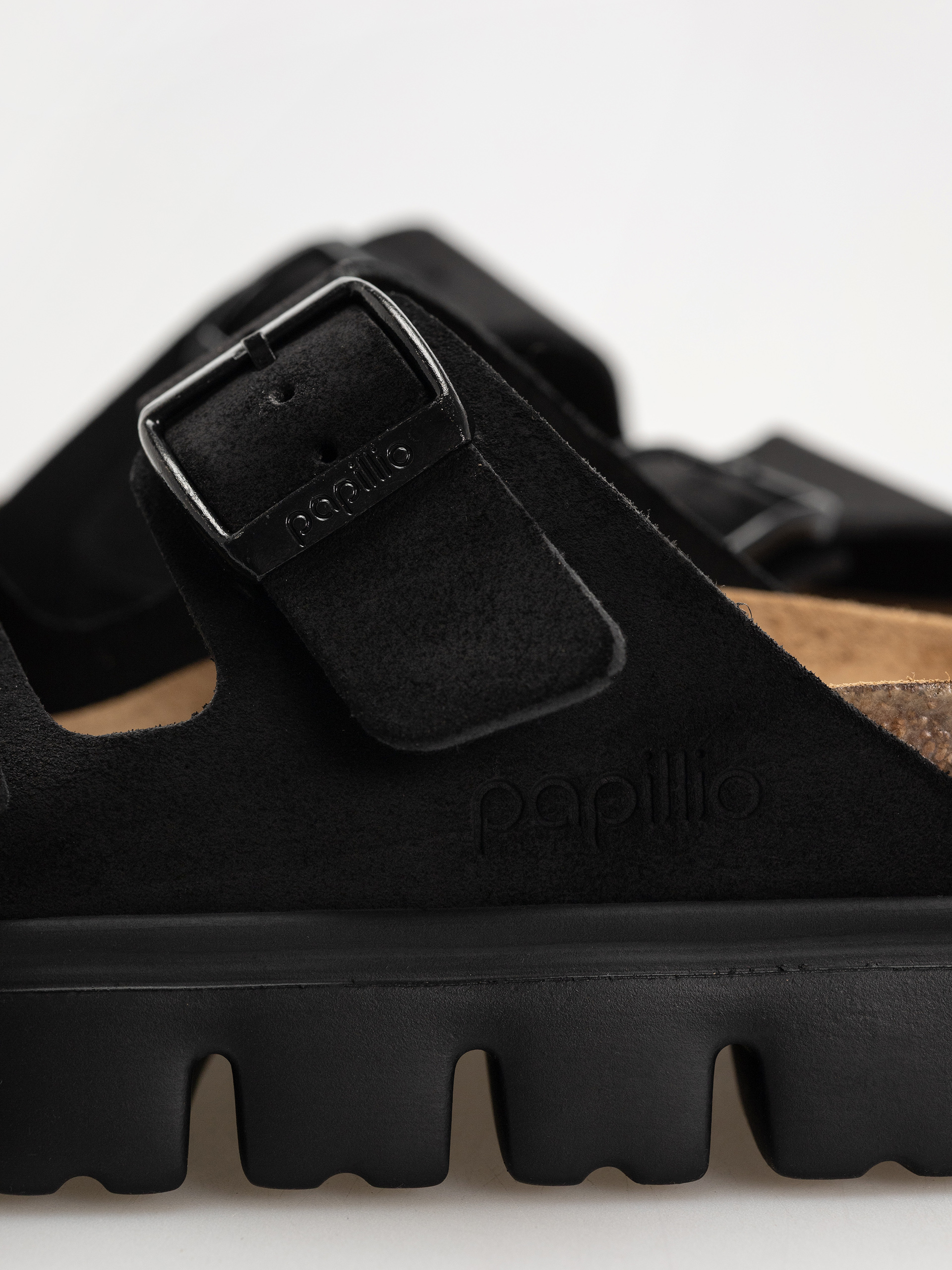 Чехли Birkenstock Arizona Chunky Suede Narrow Wmn (black/black)