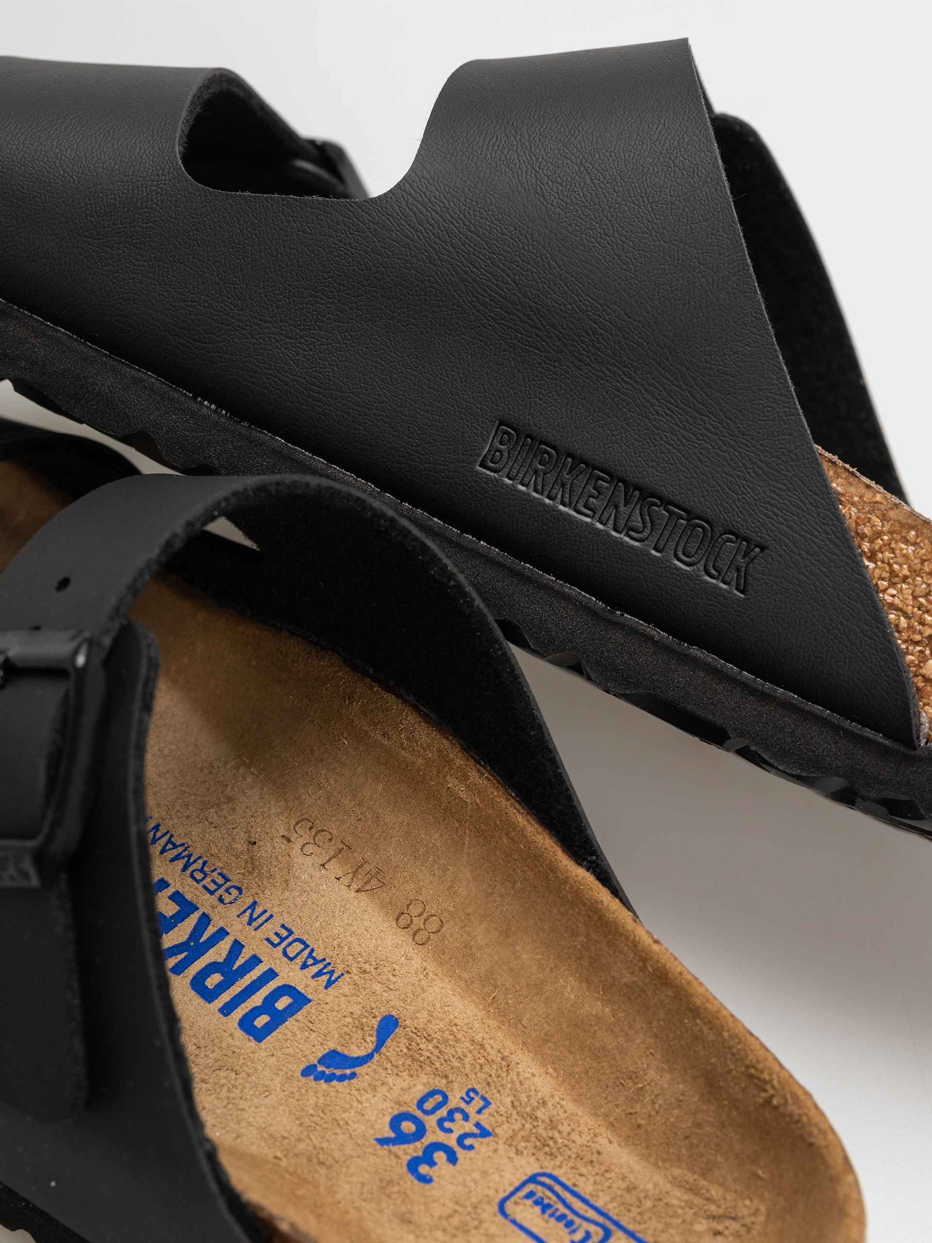 Чехли Birkenstock Arizona Sfb Briko Flor Narrow Wmn (black)