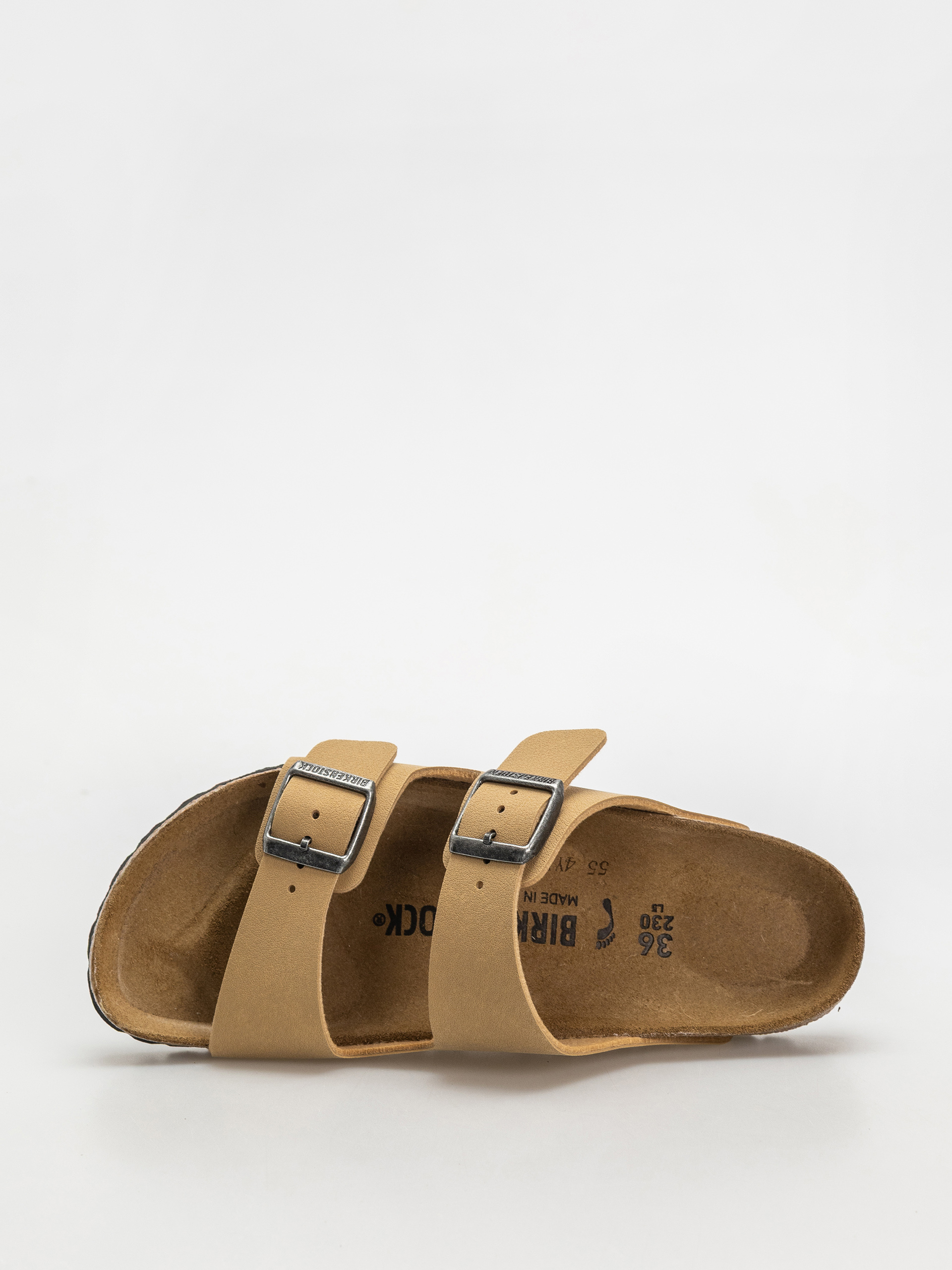 Чехли Birkenstock Arizona Birkibuc Narrow Wmn (latte cream)