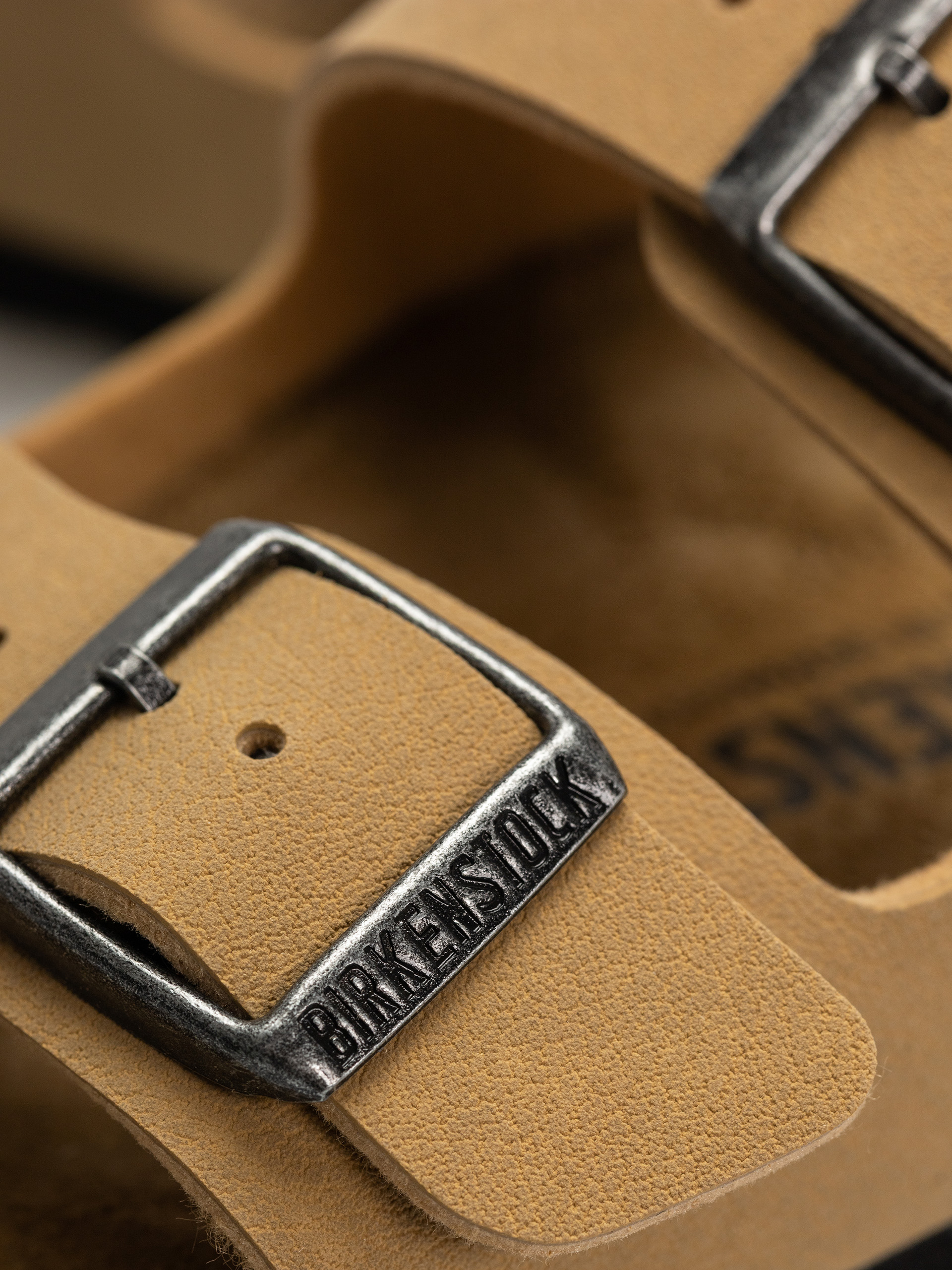 Чехли Birkenstock Arizona Birkibuc Narrow Wmn (latte cream)