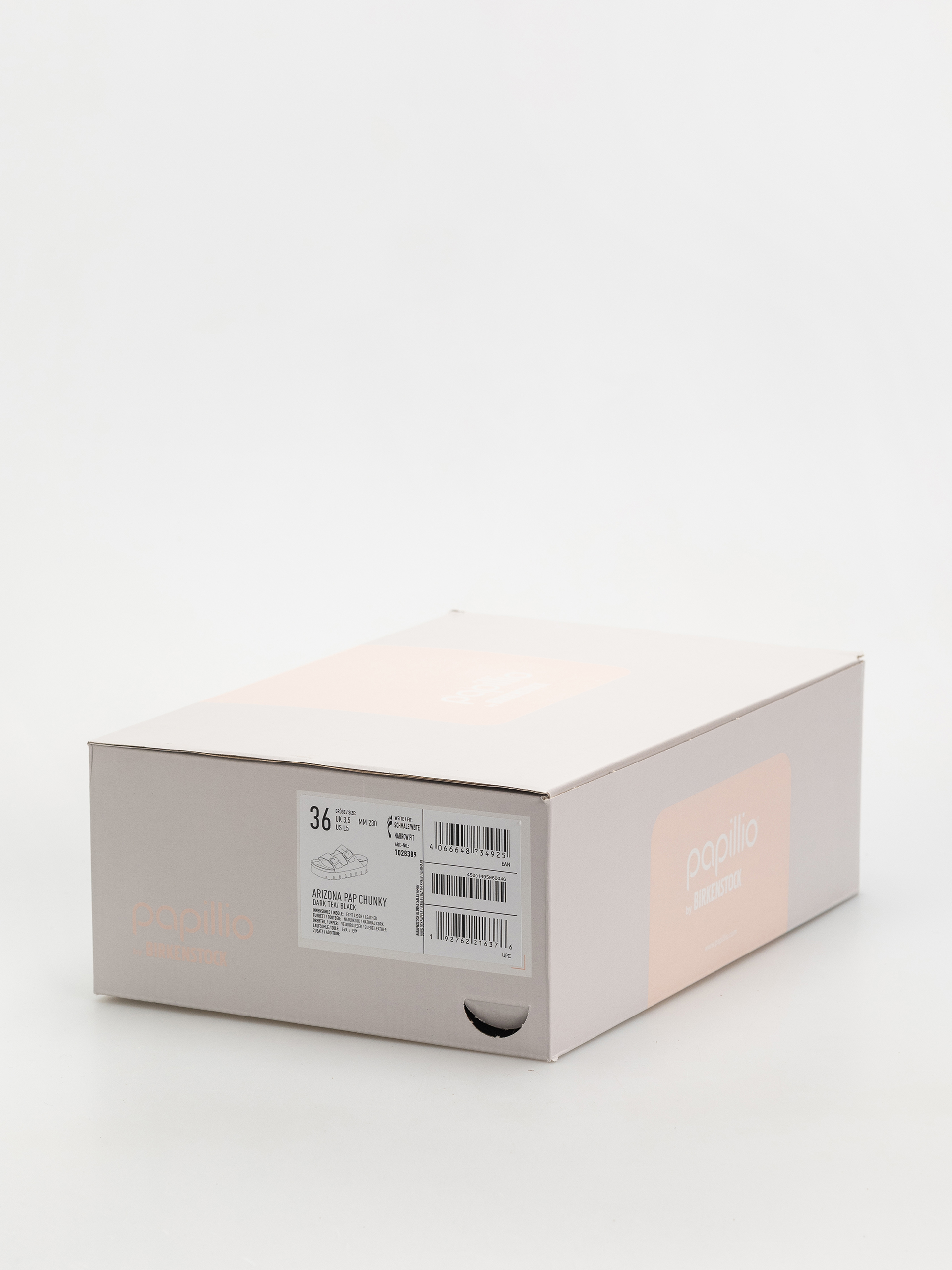 Чехли Birkenstock Arizona Chunky Suede Narrow Wmn (dark tea/black)