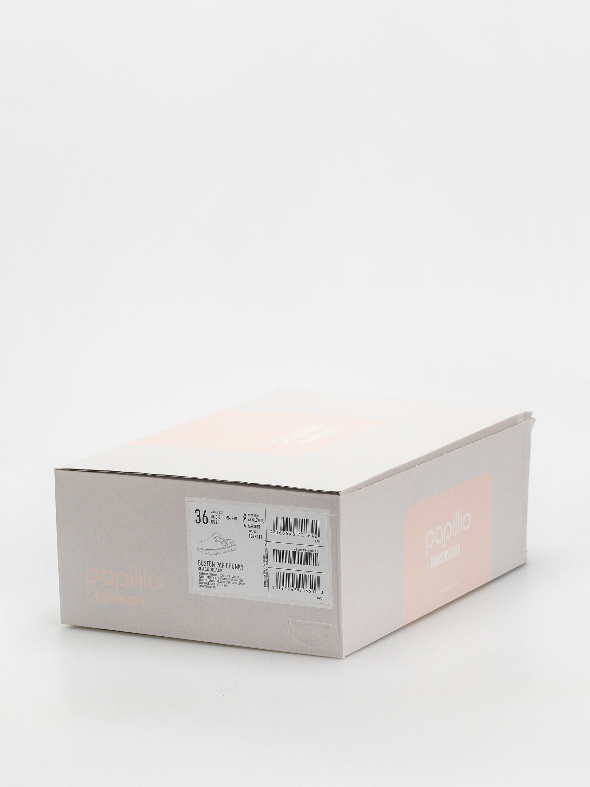 Чехли Birkenstock Boston Chunky Suede Narrow Wmn (black/black)