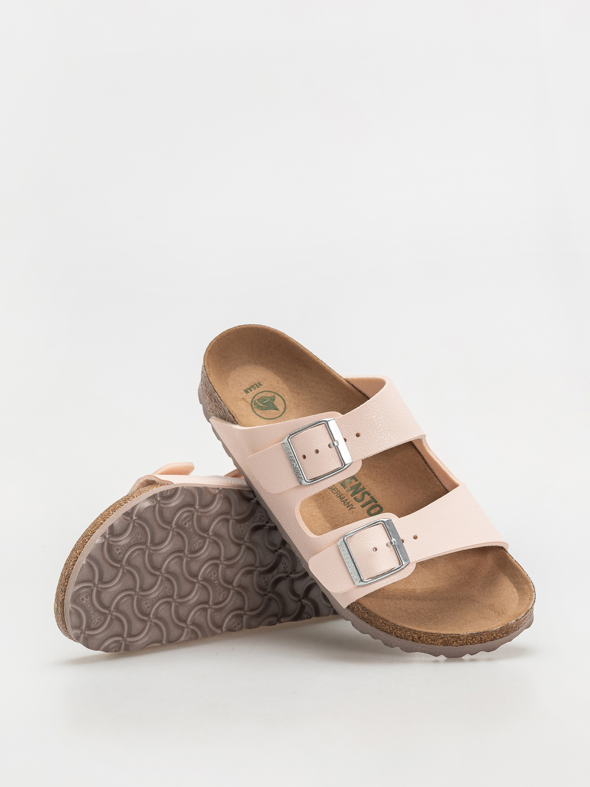 Чехли Birkenstock Arizona Birko Flor Nubuck Narrow Wmn (light rose)