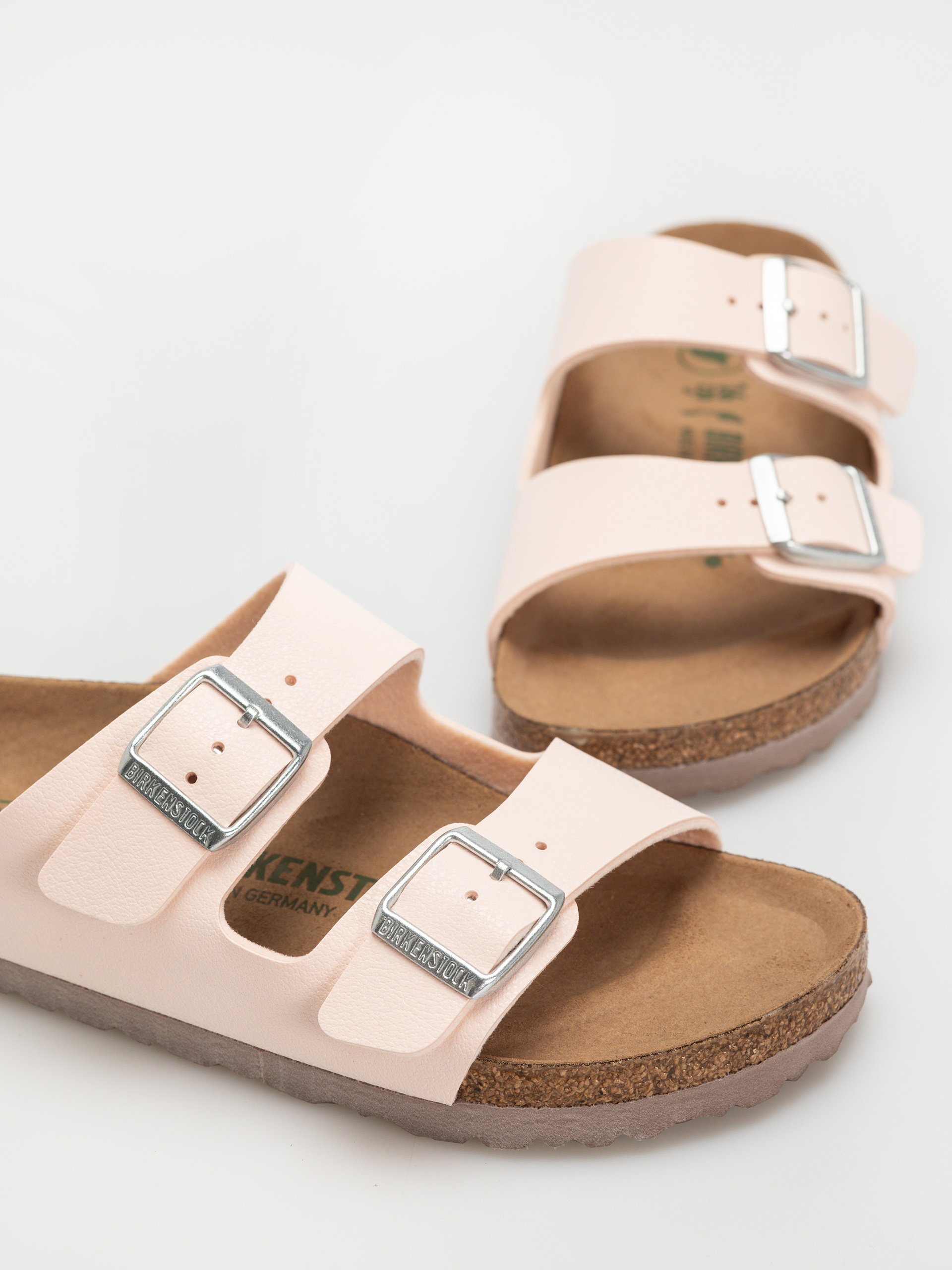 Чехли Birkenstock Arizona Birko Flor Nubuck Narrow Wmn (light rose)