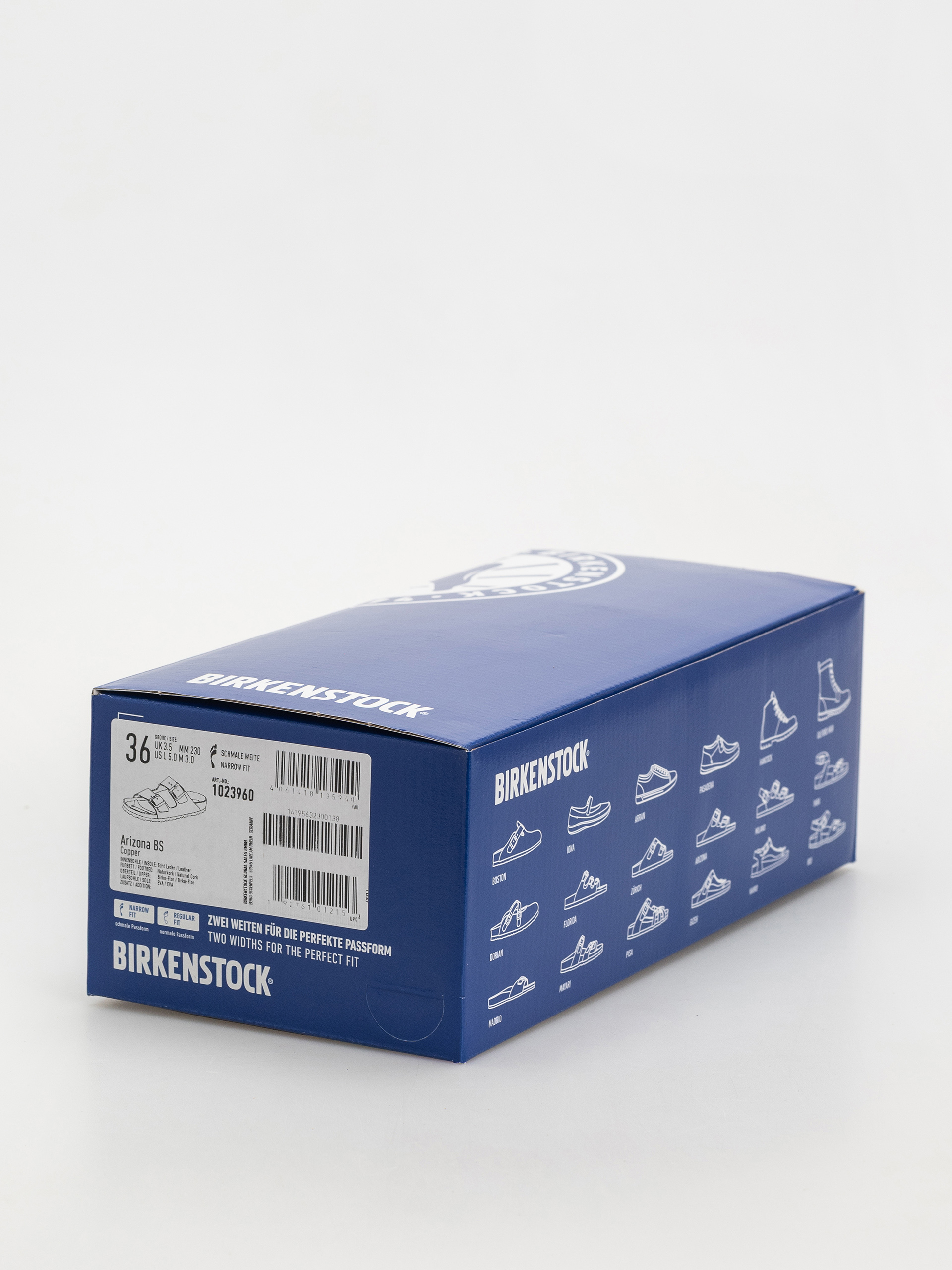 Чехли Birkenstock Arizona Birko Flor Narrow Wmn (copper)