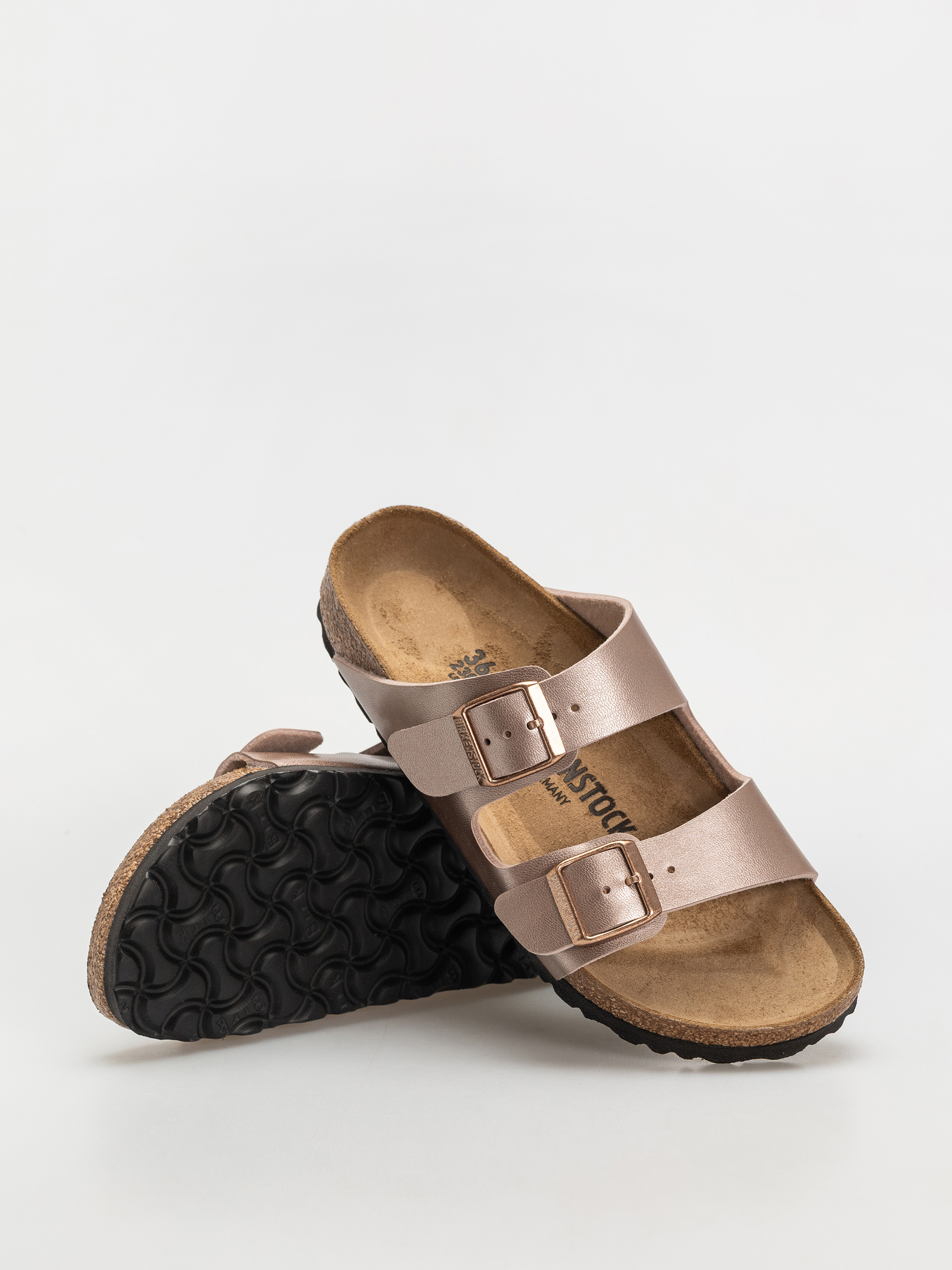 Чехли Birkenstock Arizona Birko Flor Narrow Wmn (copper)