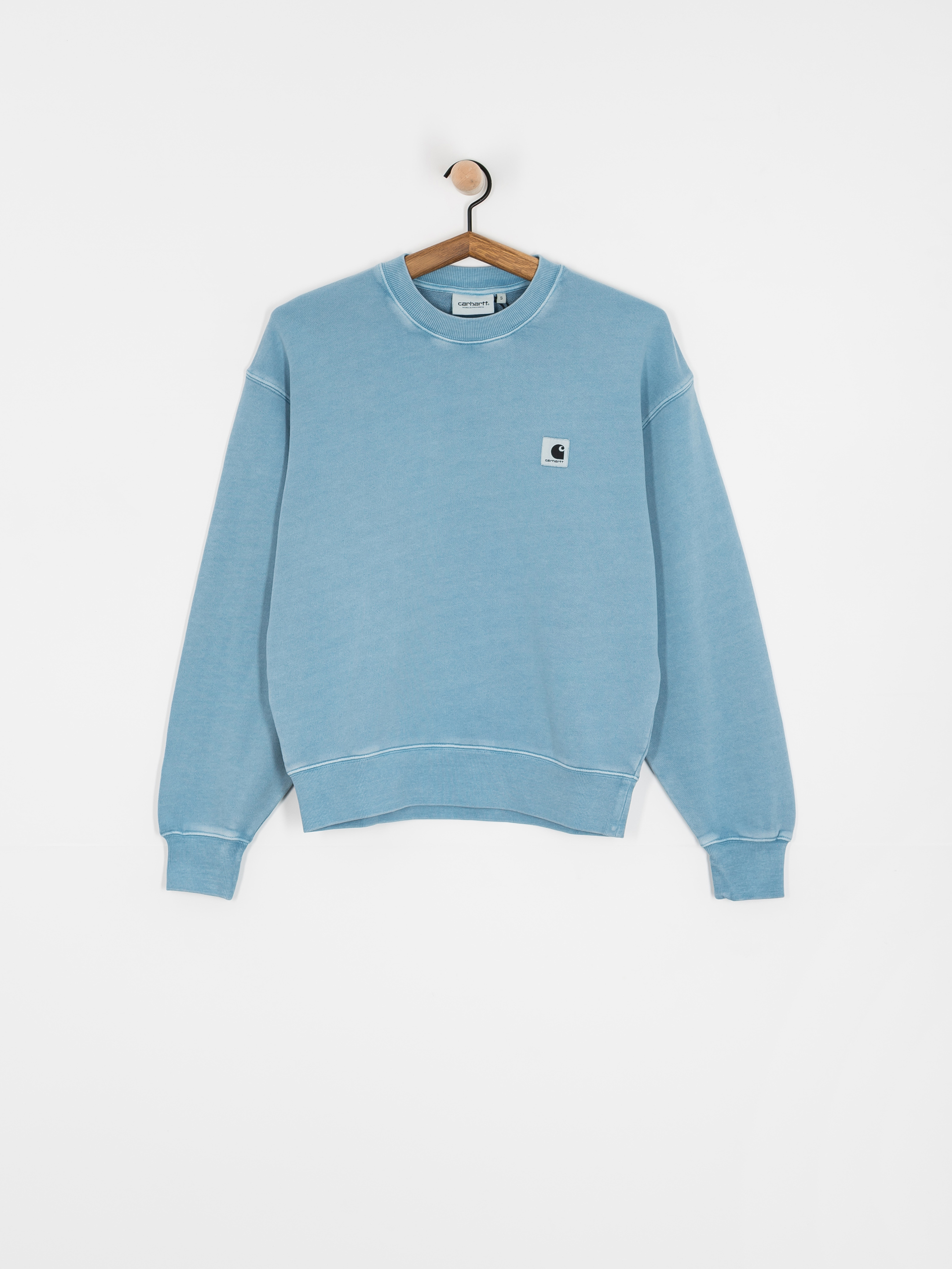 Суитшърт Carhartt WIP Nelson Wmn (clay blue)