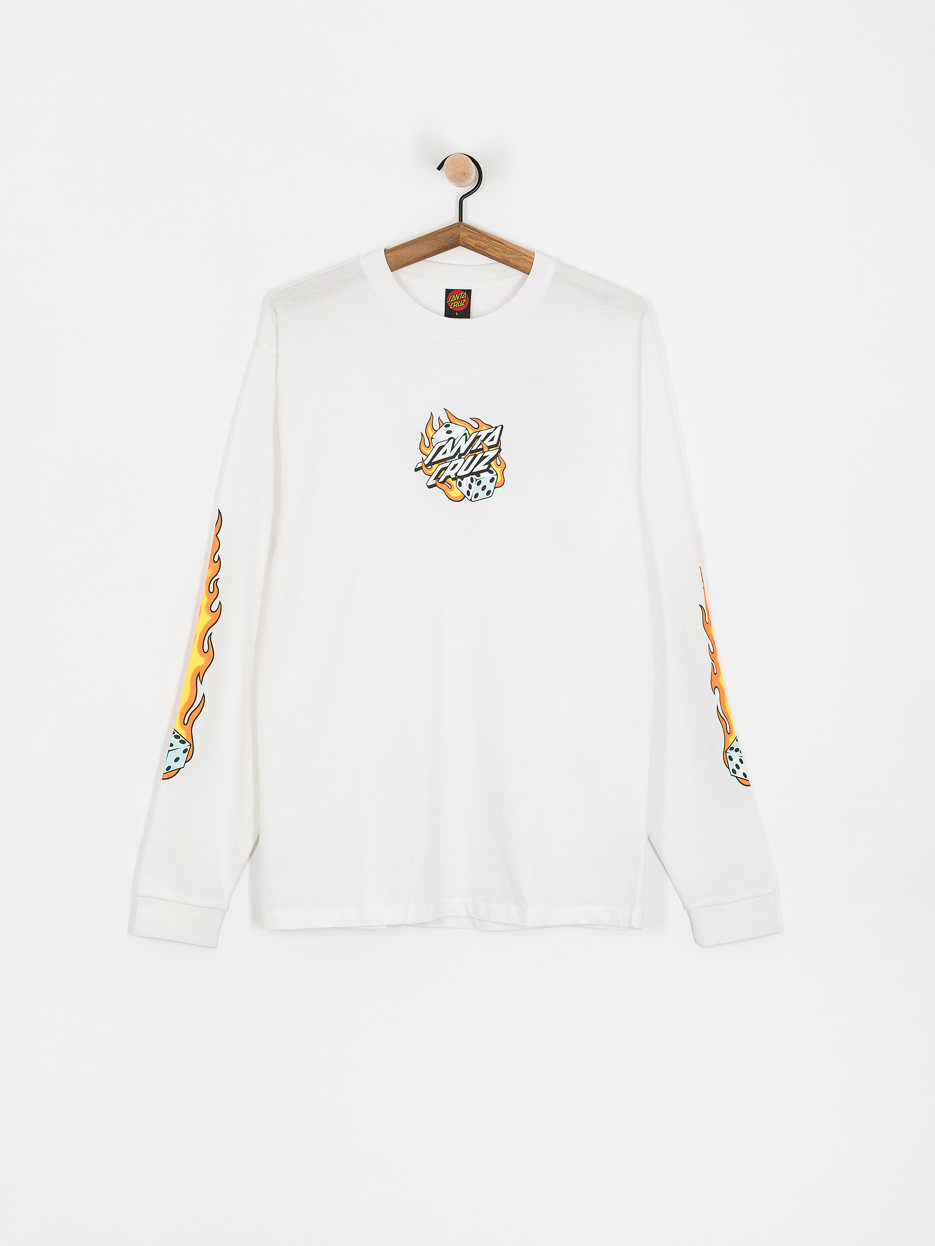 Блуза Santa Cruz Flaming Dice Dot Front