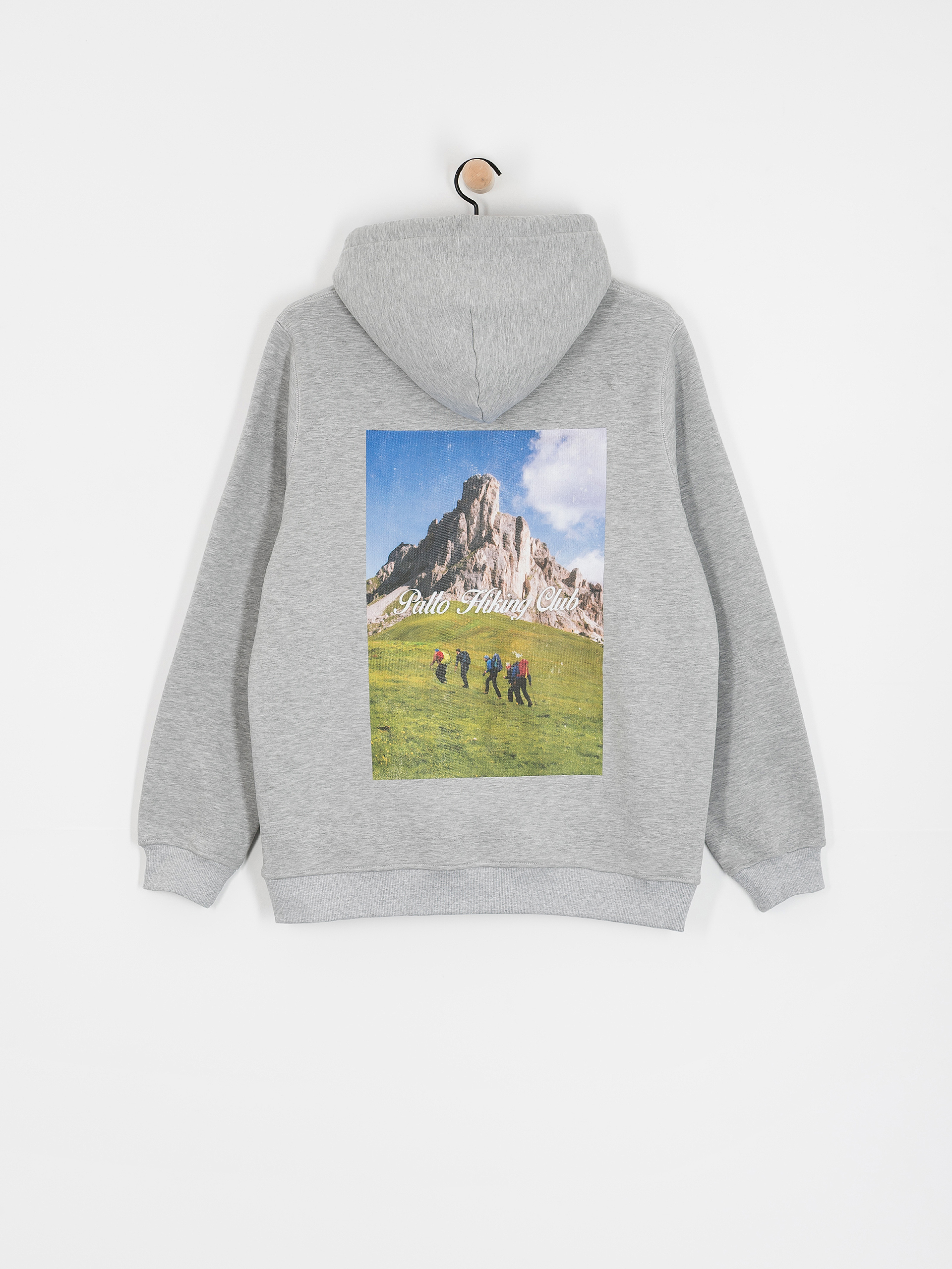 Суитшърт с качулка Palto Hiking Club HD (grey)