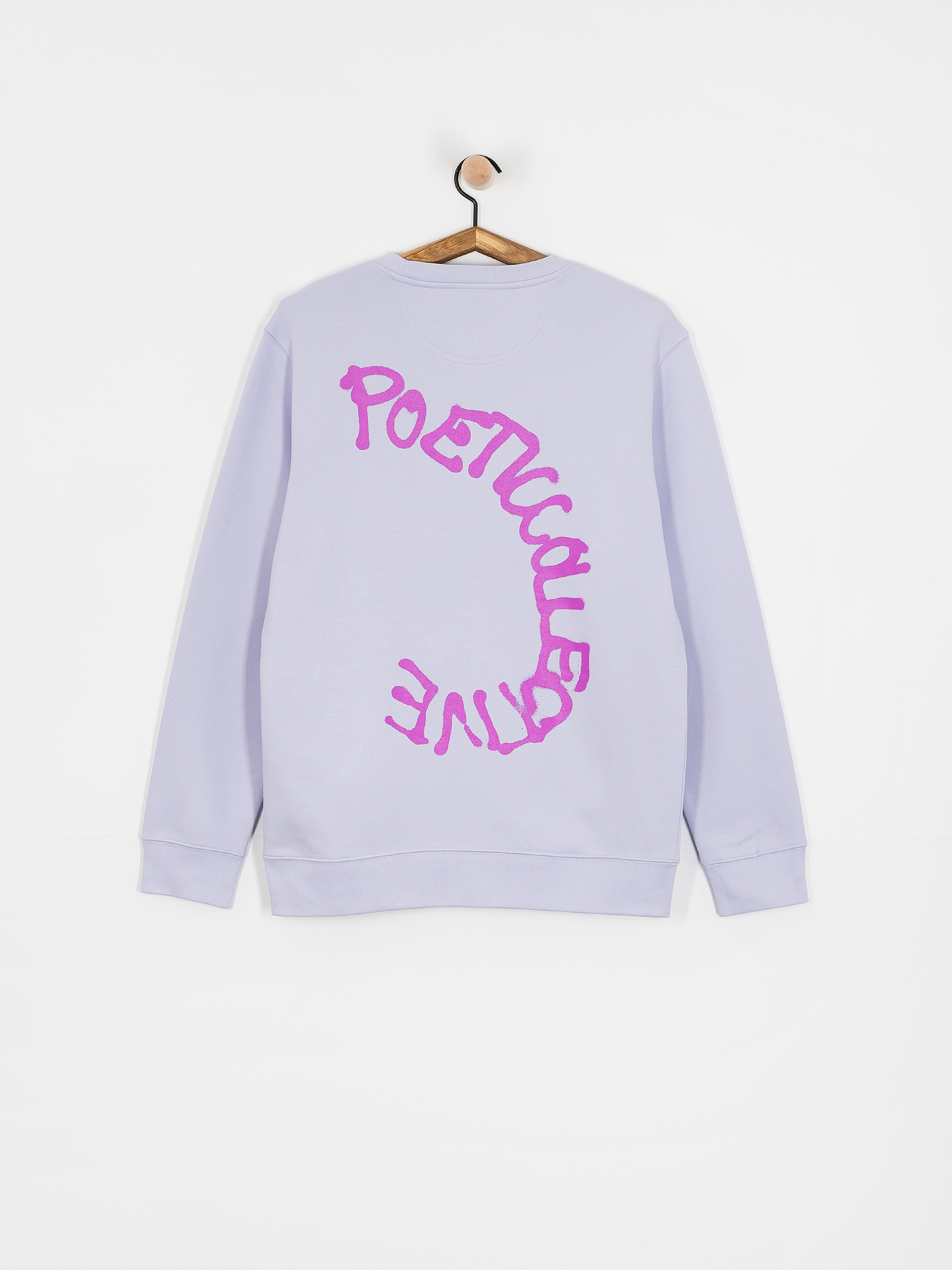 Суитшърт Poetic Collective Spray Text (purple)