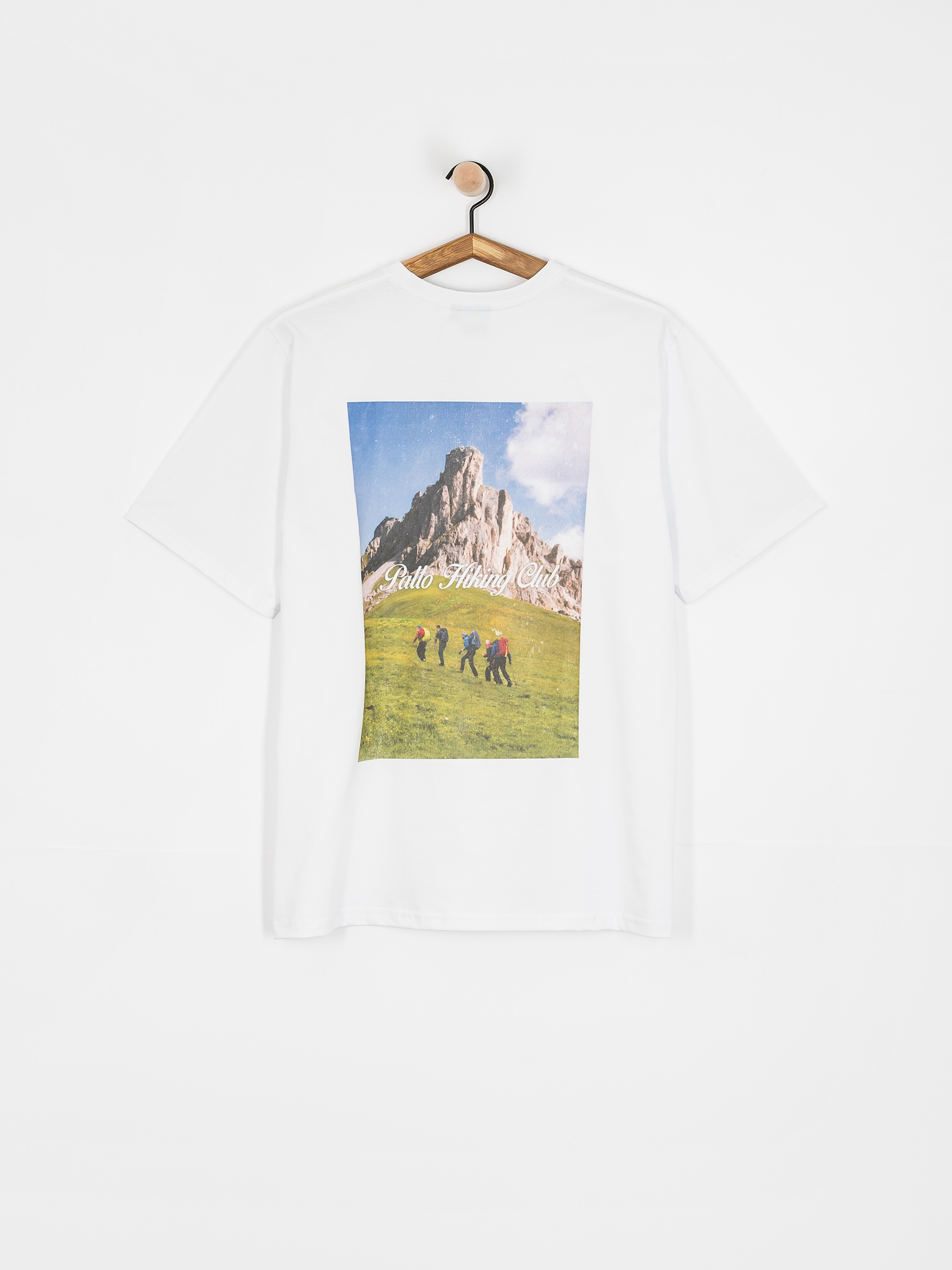 Тениска Palto Hiking Club (white)
