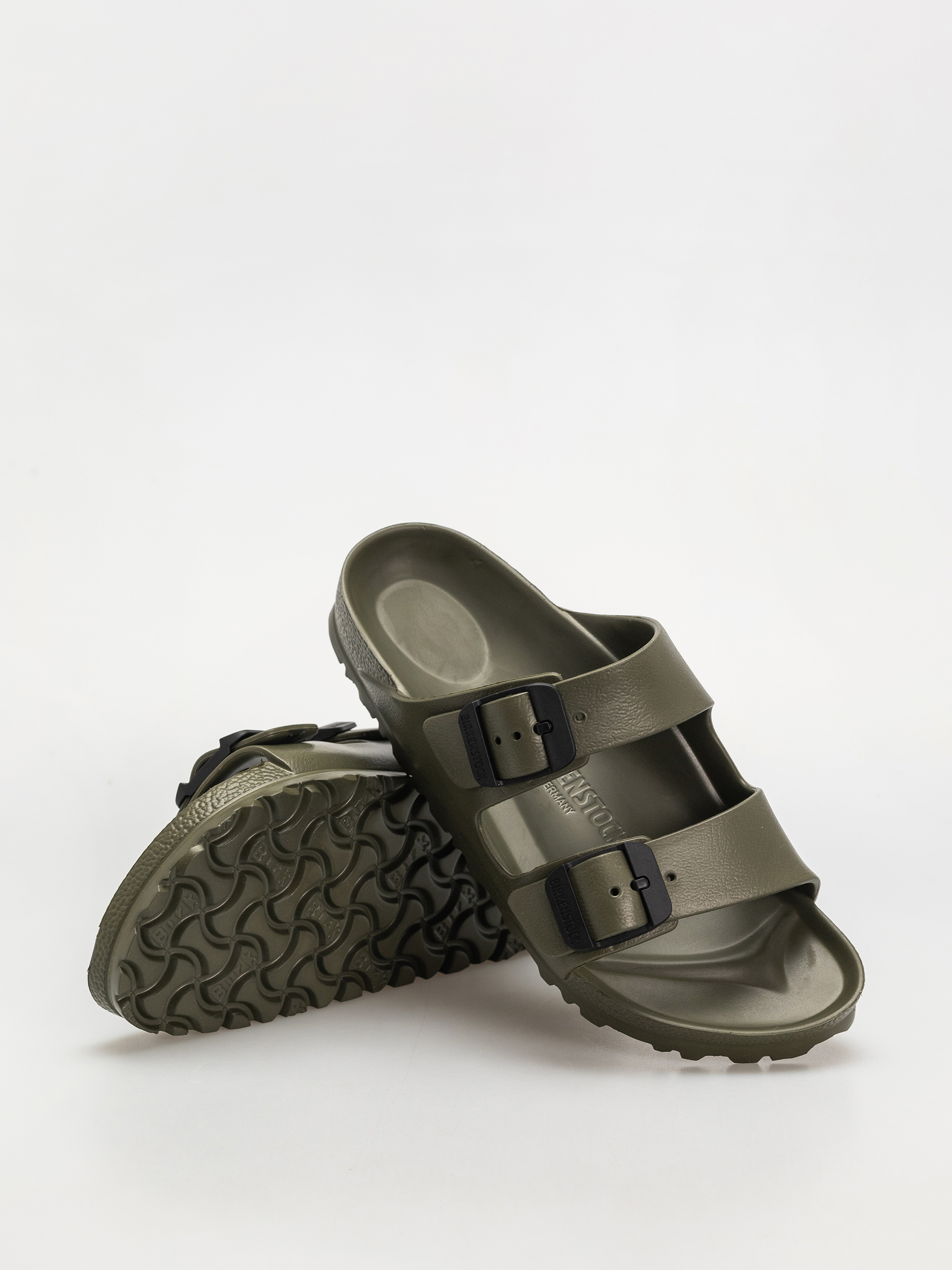 Чехли Birkenstock Arizona Stealth Buckle EVA Narrow Wmn (khaki/black)