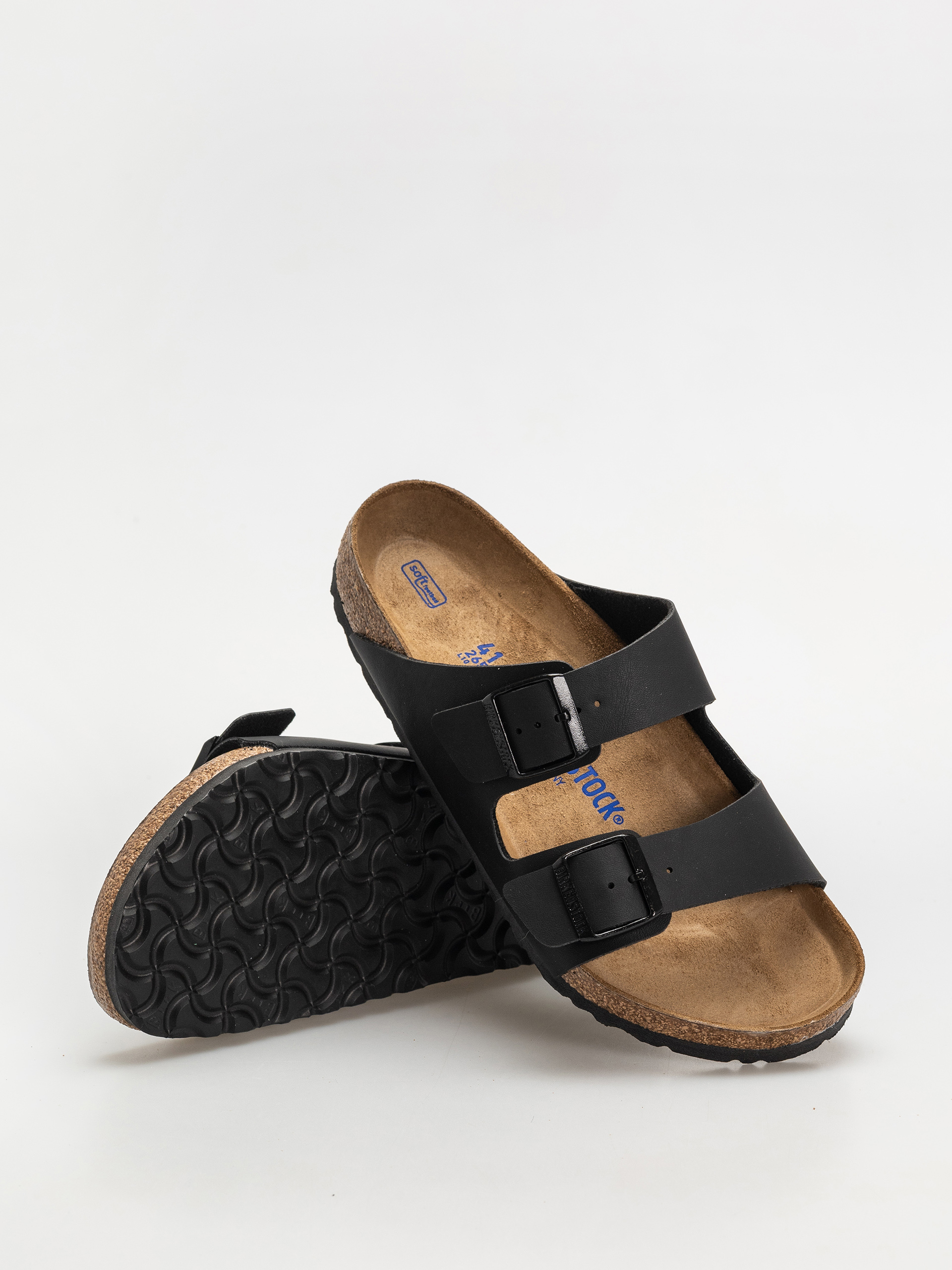 Чехли Birkenstock Arizona Briko Flor Regular (black)
