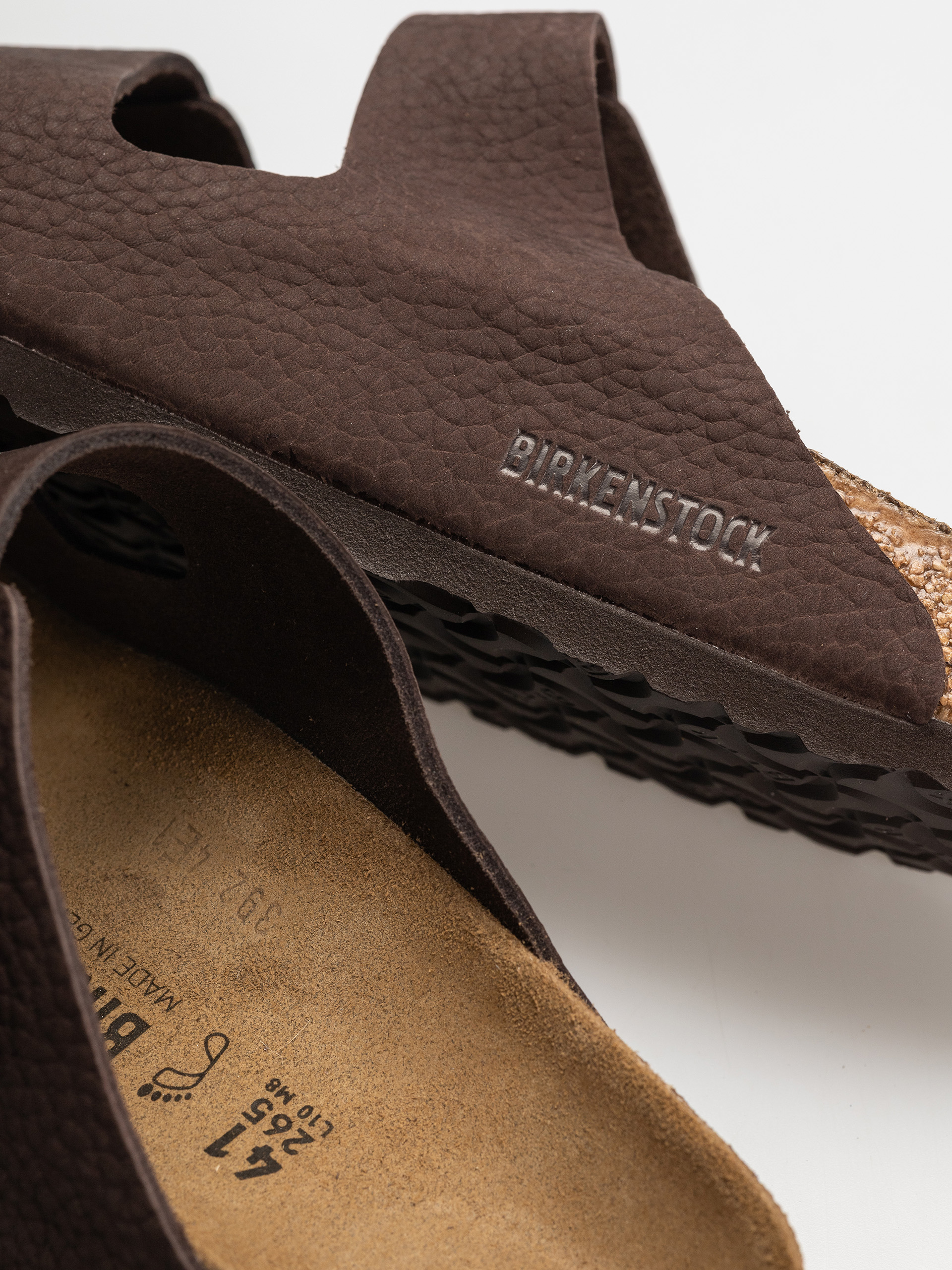 Чехли Birkenstock Arizona Nubuck Leather Regular (desert buck roast)