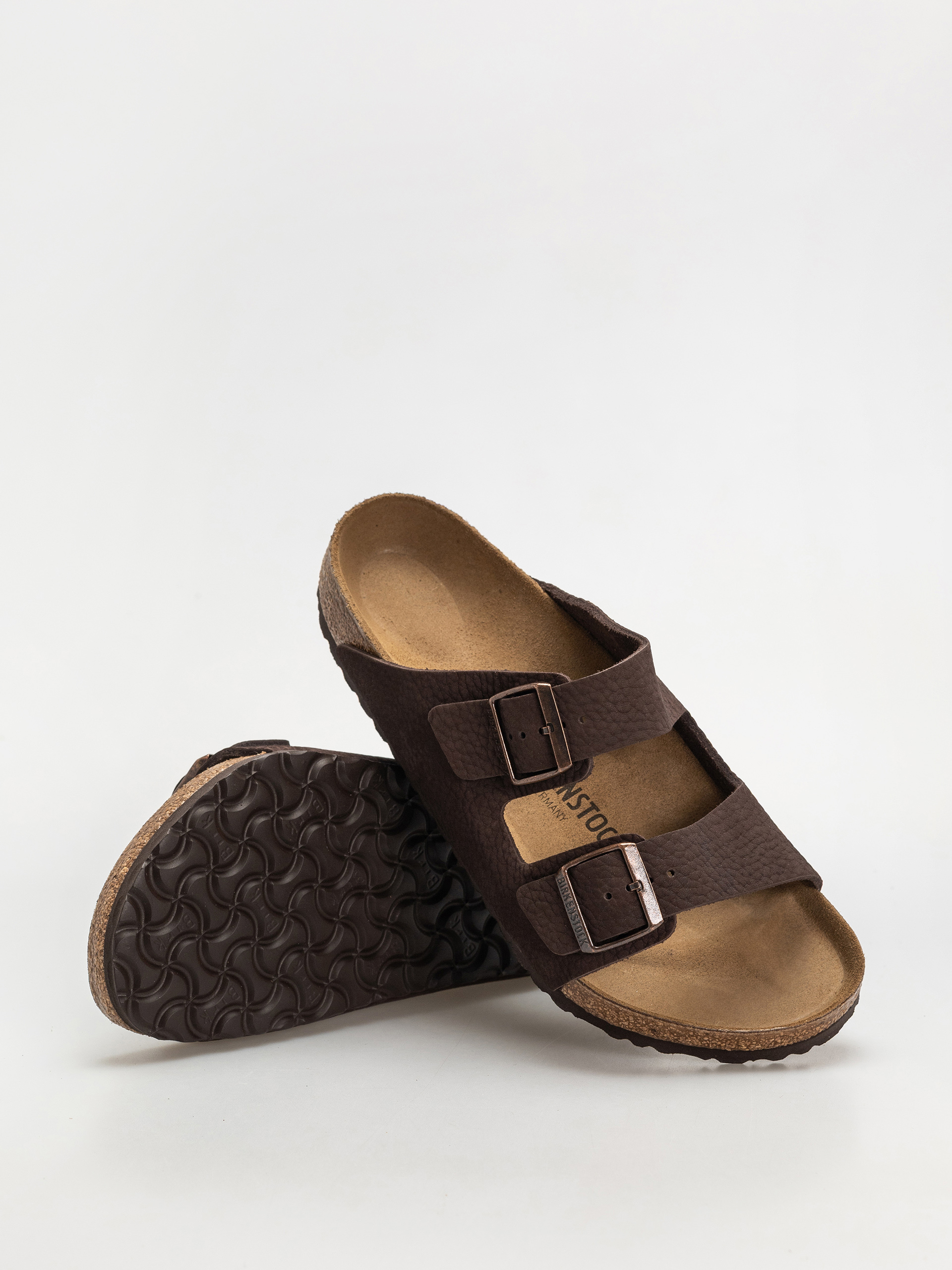 Чехли Birkenstock Arizona Nubuck Leather Regular (desert buck roast)