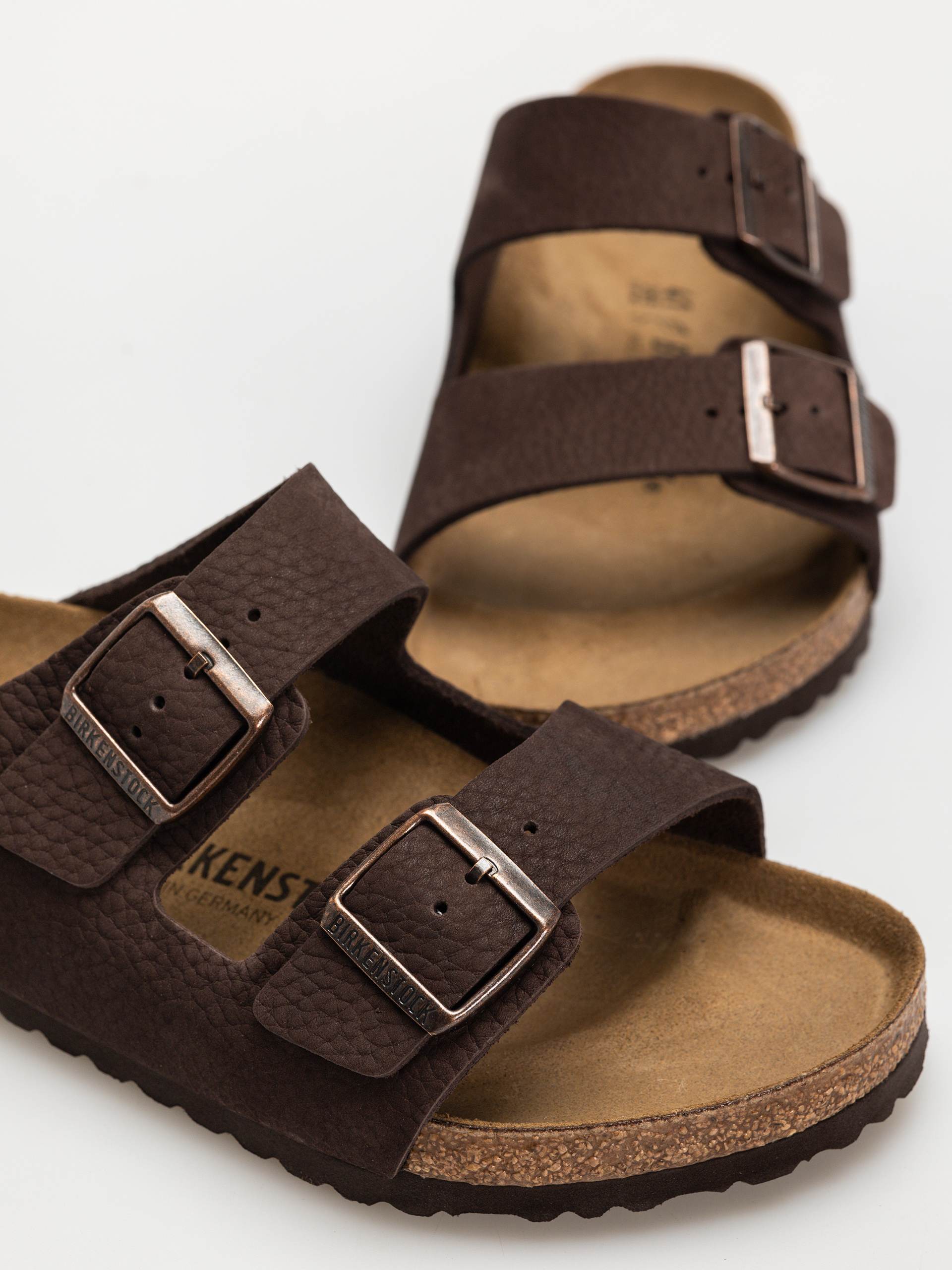 Чехли Birkenstock Arizona Nubuck Leather Regular (desert buck roast)