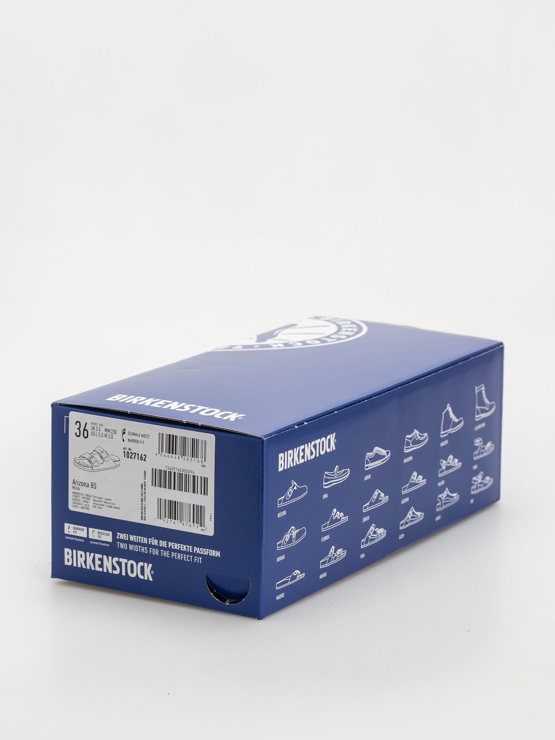 Чехли Birkenstock Arizona Suede Leather Narrow Wmn (mink)