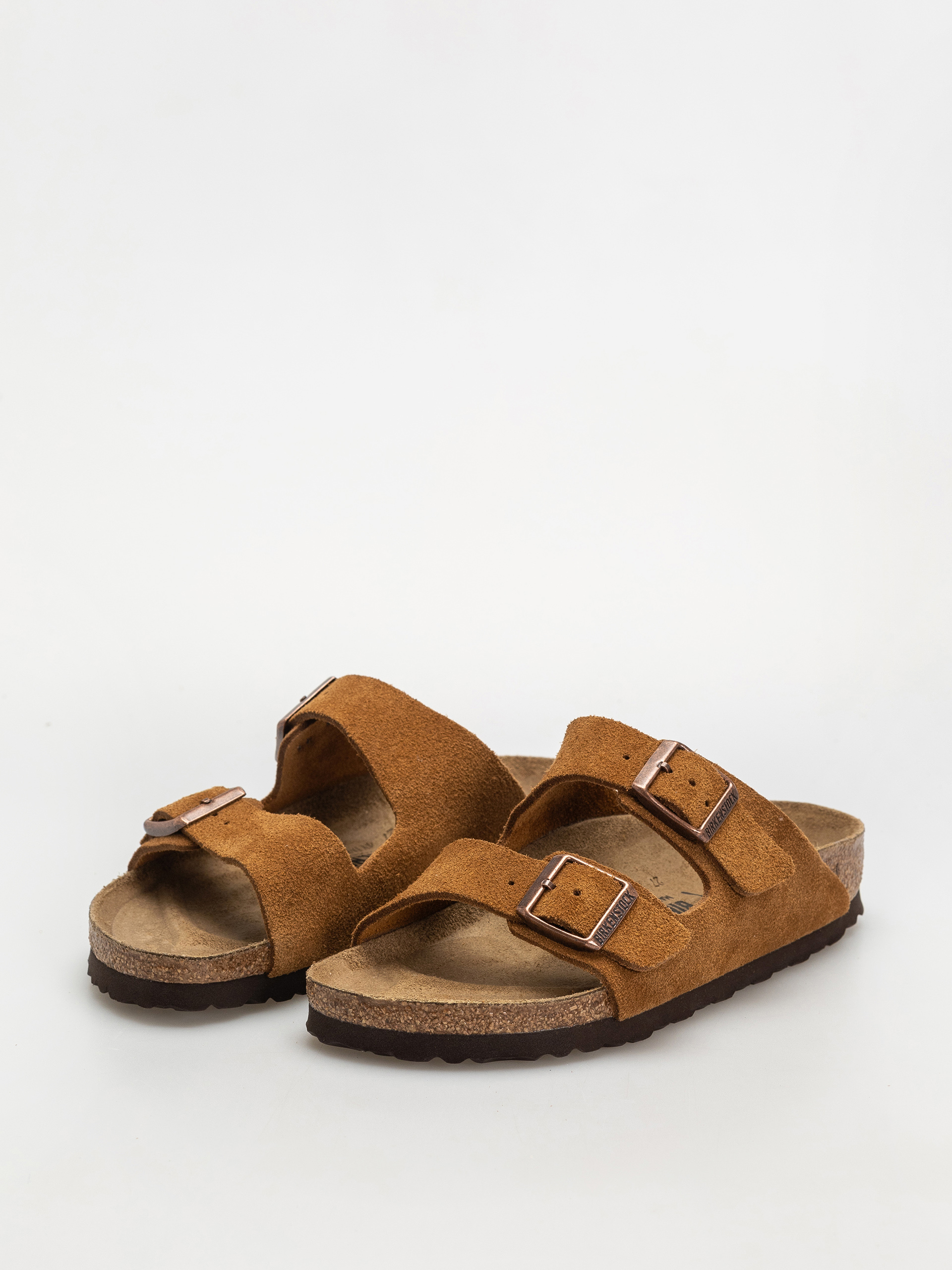 Чехли Birkenstock Arizona Suede Leather Narrow Wmn (mink)