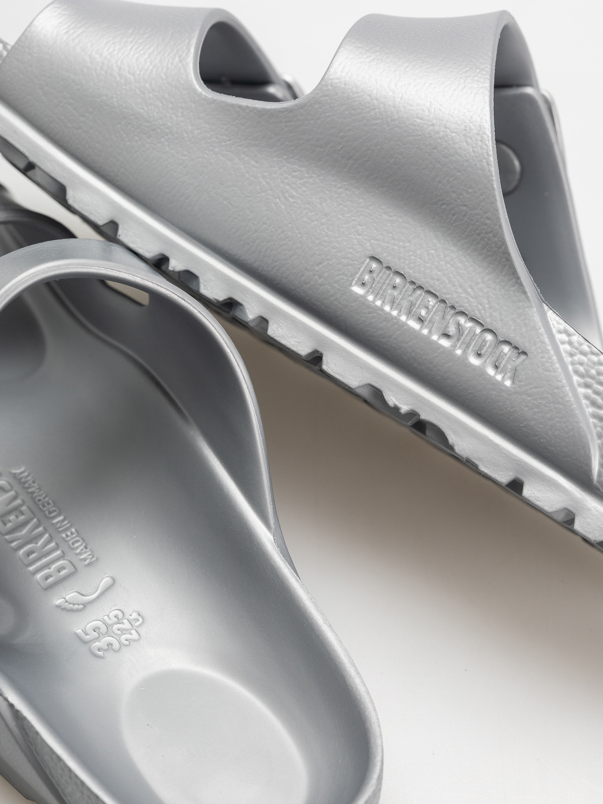 Чехли Birkenstock Arizona EVA Narrow Wmn (metallic silver)