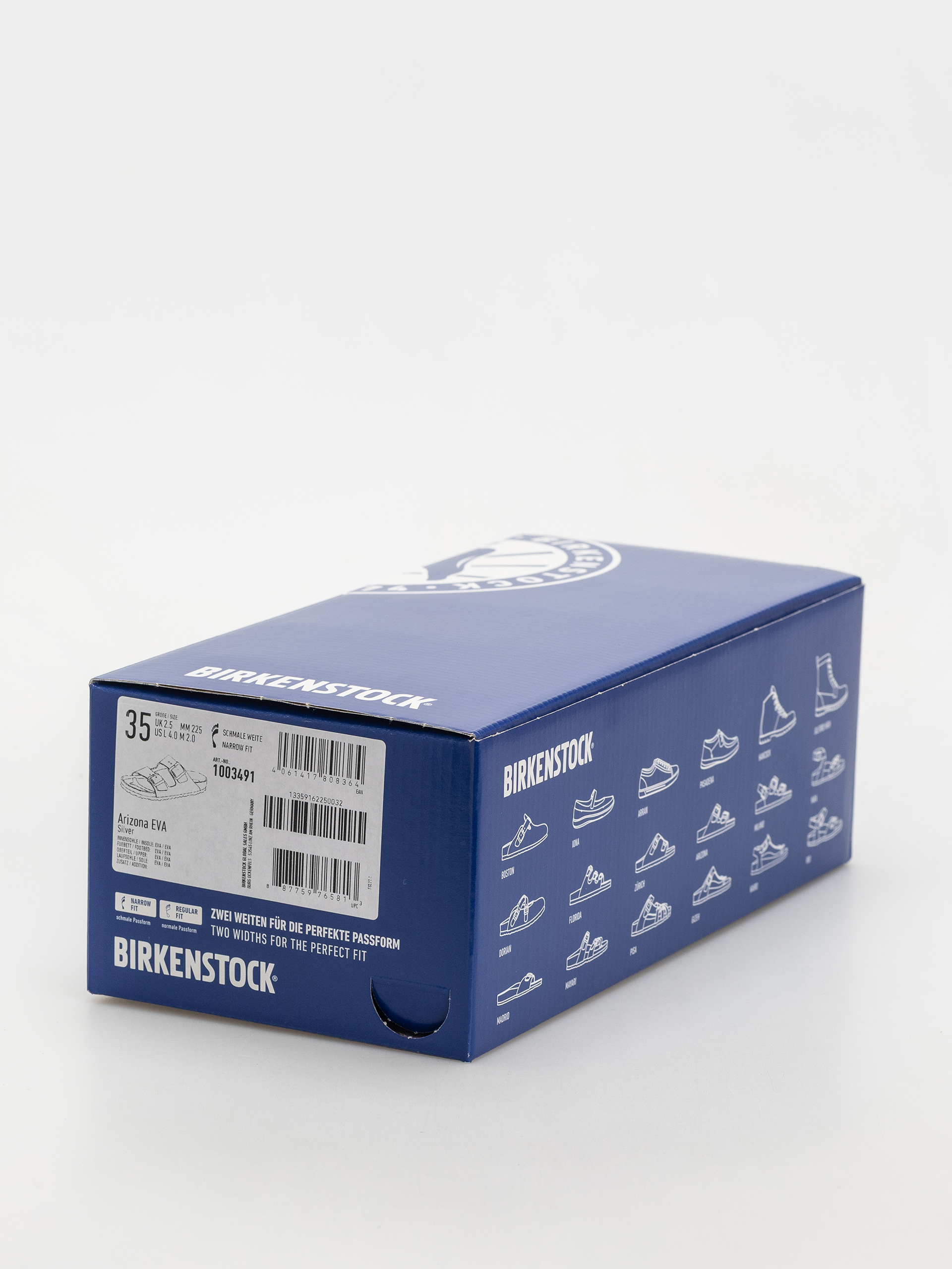 Чехли Birkenstock Arizona EVA Narrow Wmn (metallic silver)