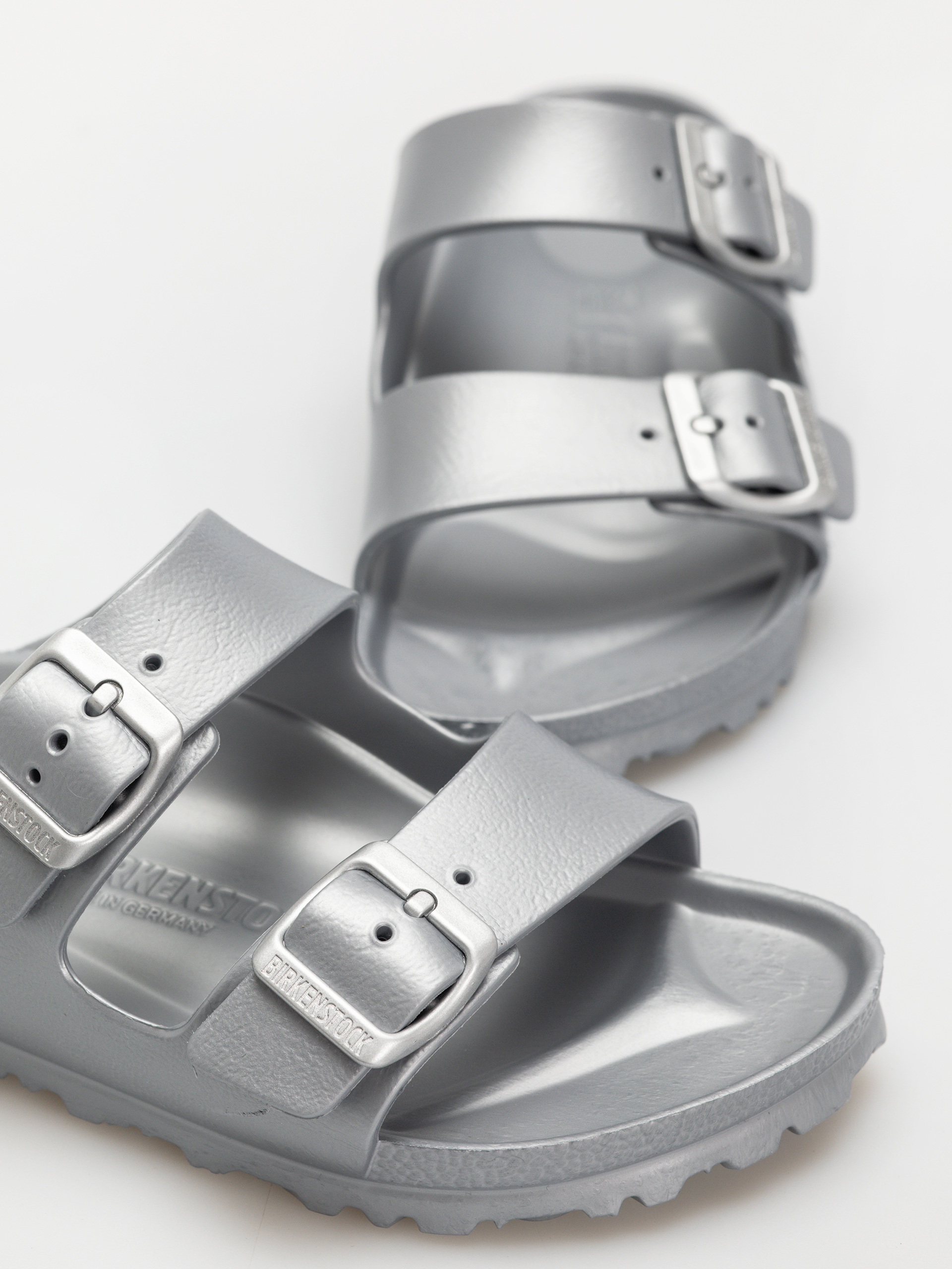 Чехли Birkenstock Arizona EVA Narrow Wmn (metallic silver)
