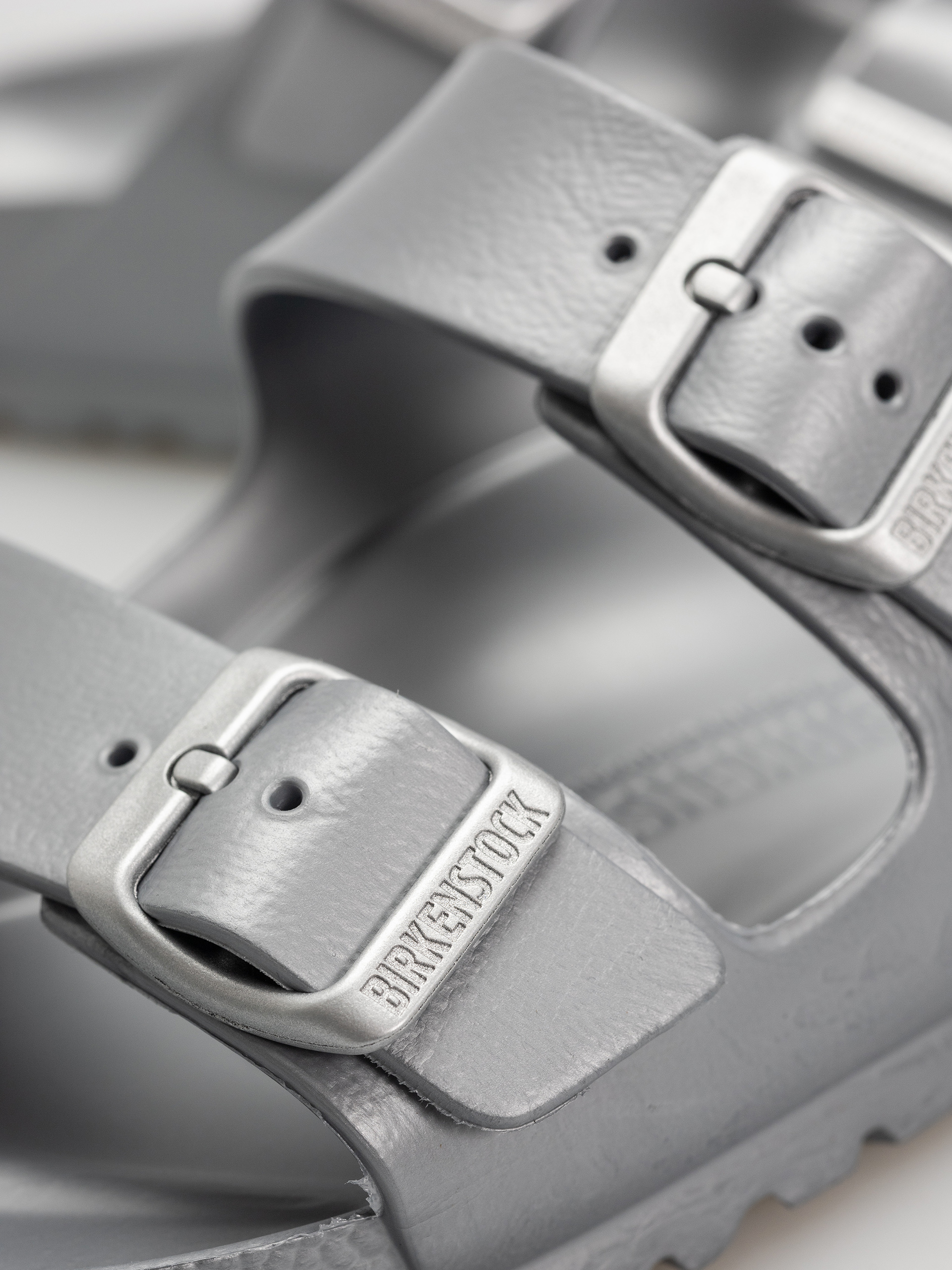 Чехли Birkenstock Arizona EVA Narrow Wmn (metallic silver)