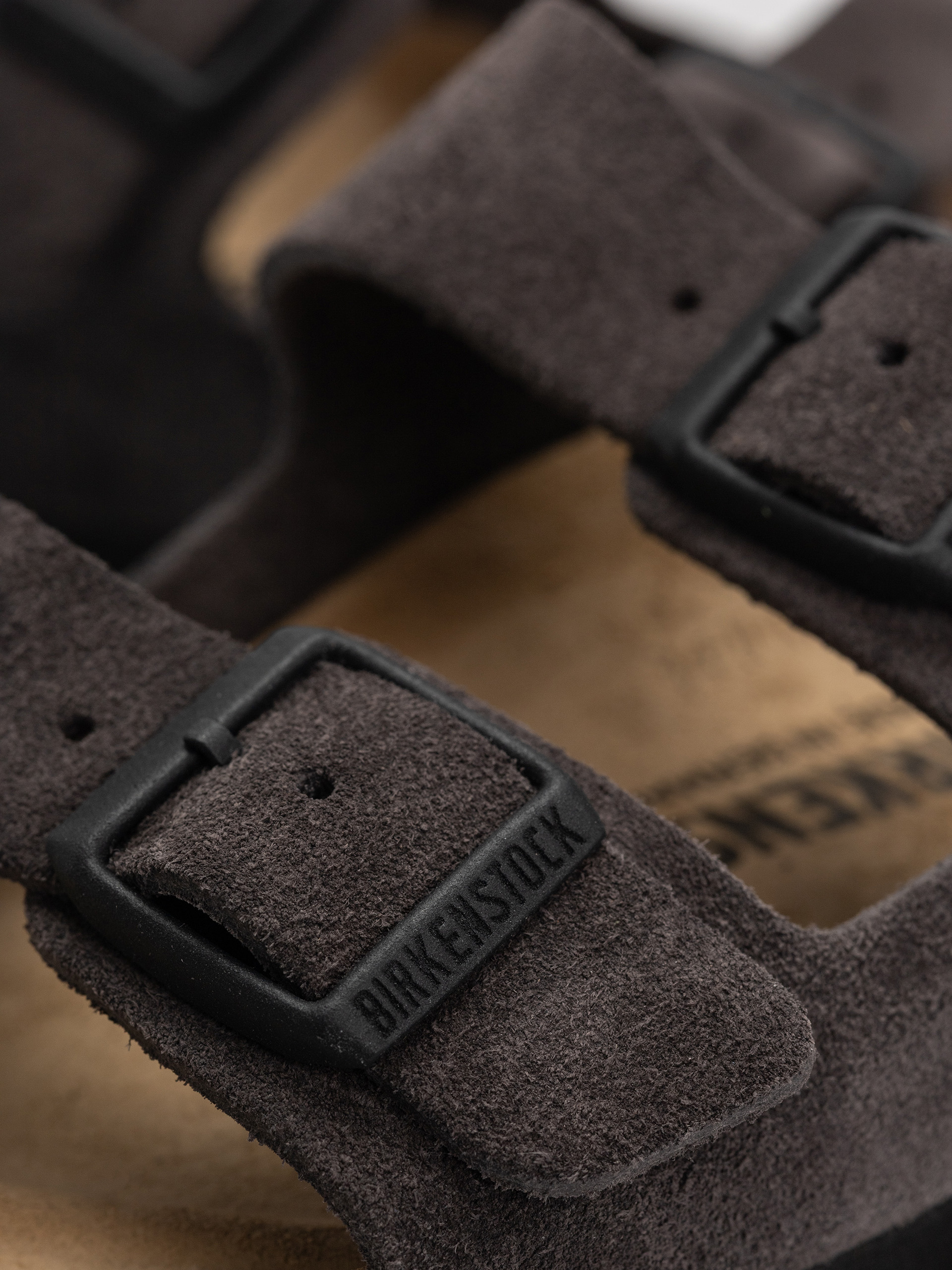 Чехли Birkenstock Arizona Suede Leather Narrow Wmn (velvet grey)