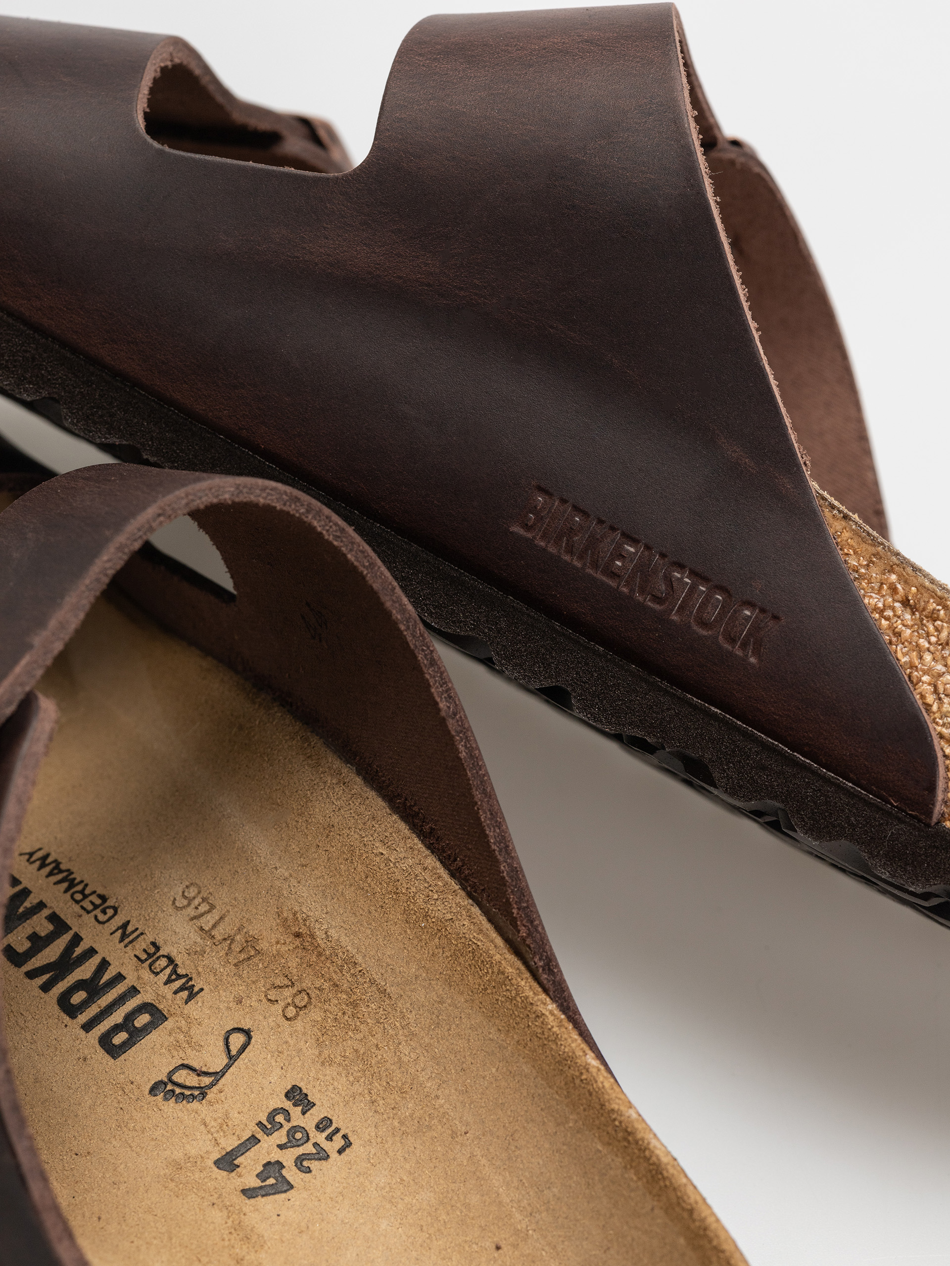 Чехли Birkenstock Arizona Oiled Leather Regular (habana)