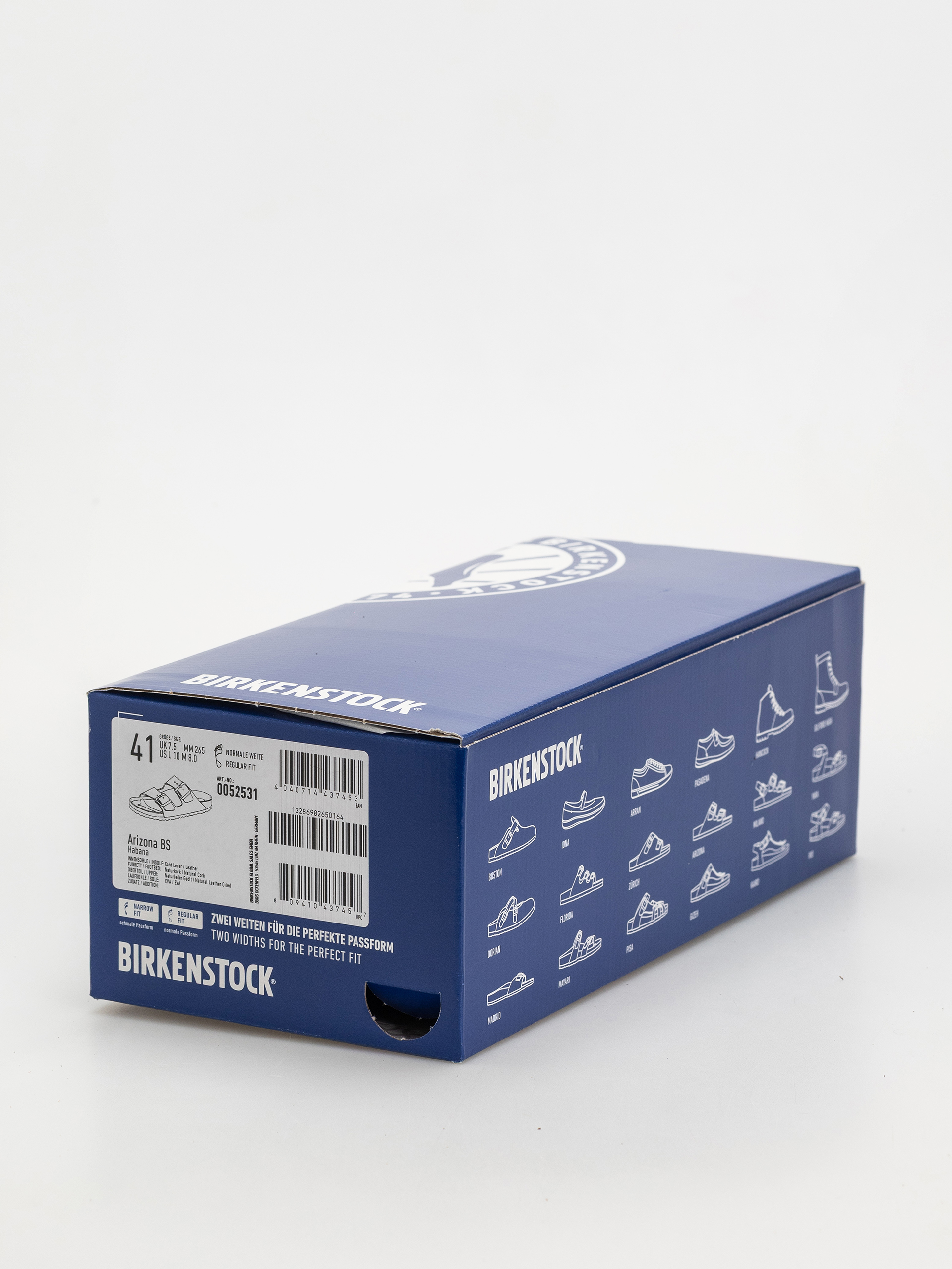 Чехли Birkenstock Arizona Oiled Leather Regular (habana)