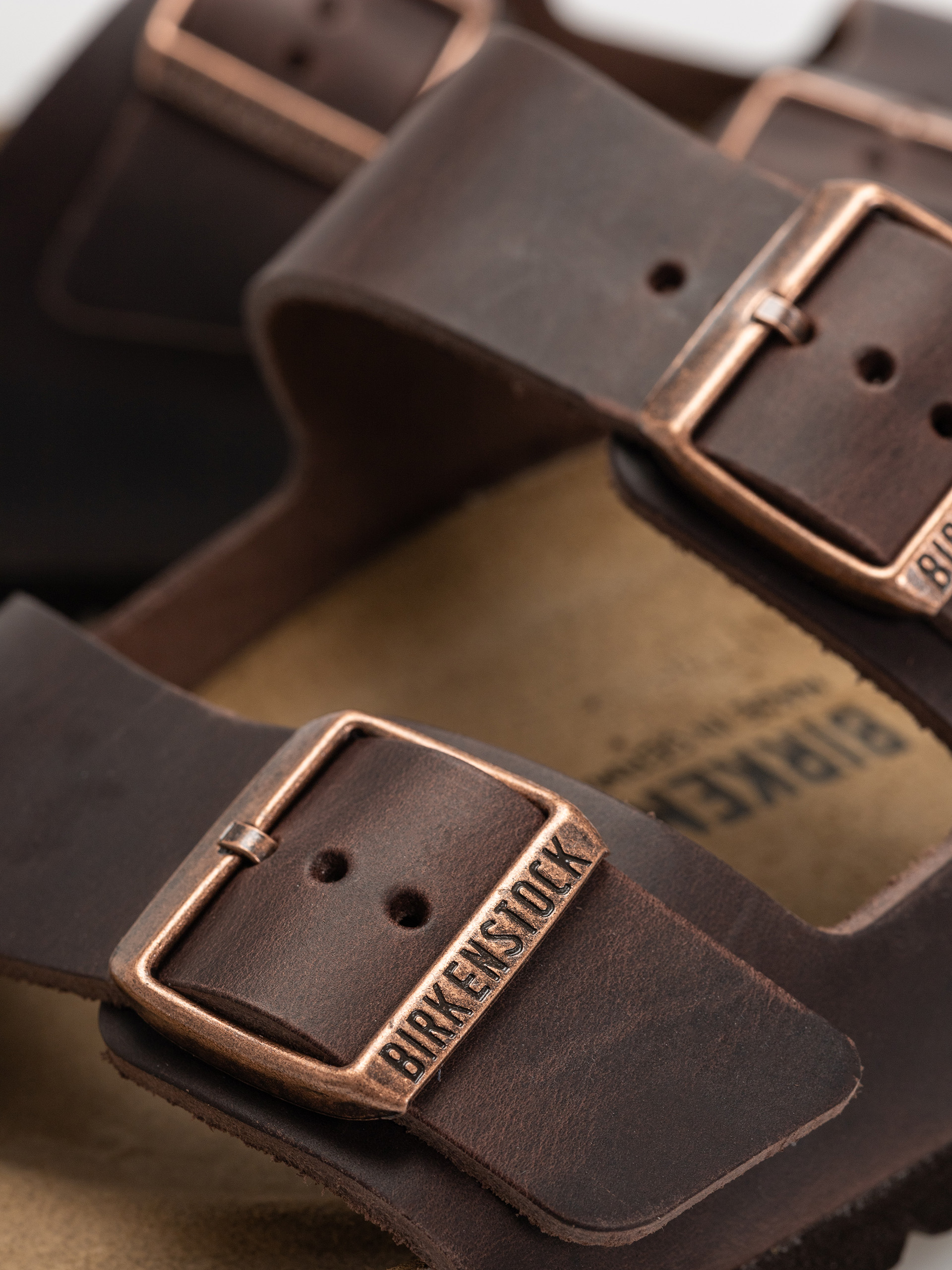 Чехли Birkenstock Arizona Oiled Leather Regular (habana)