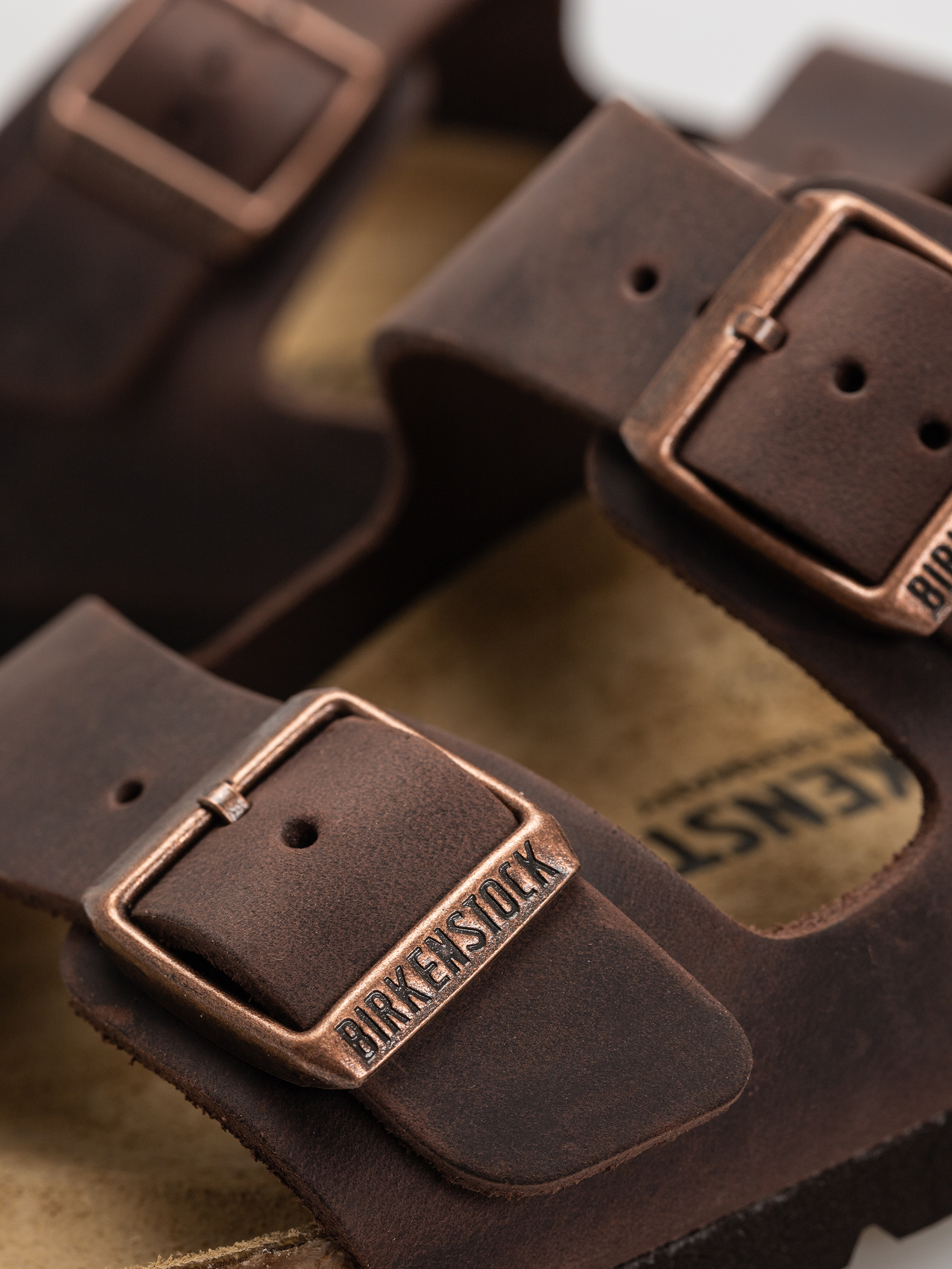 Чехли Birkenstock Arizona Oiled Leather Narrow Wmn (habana)