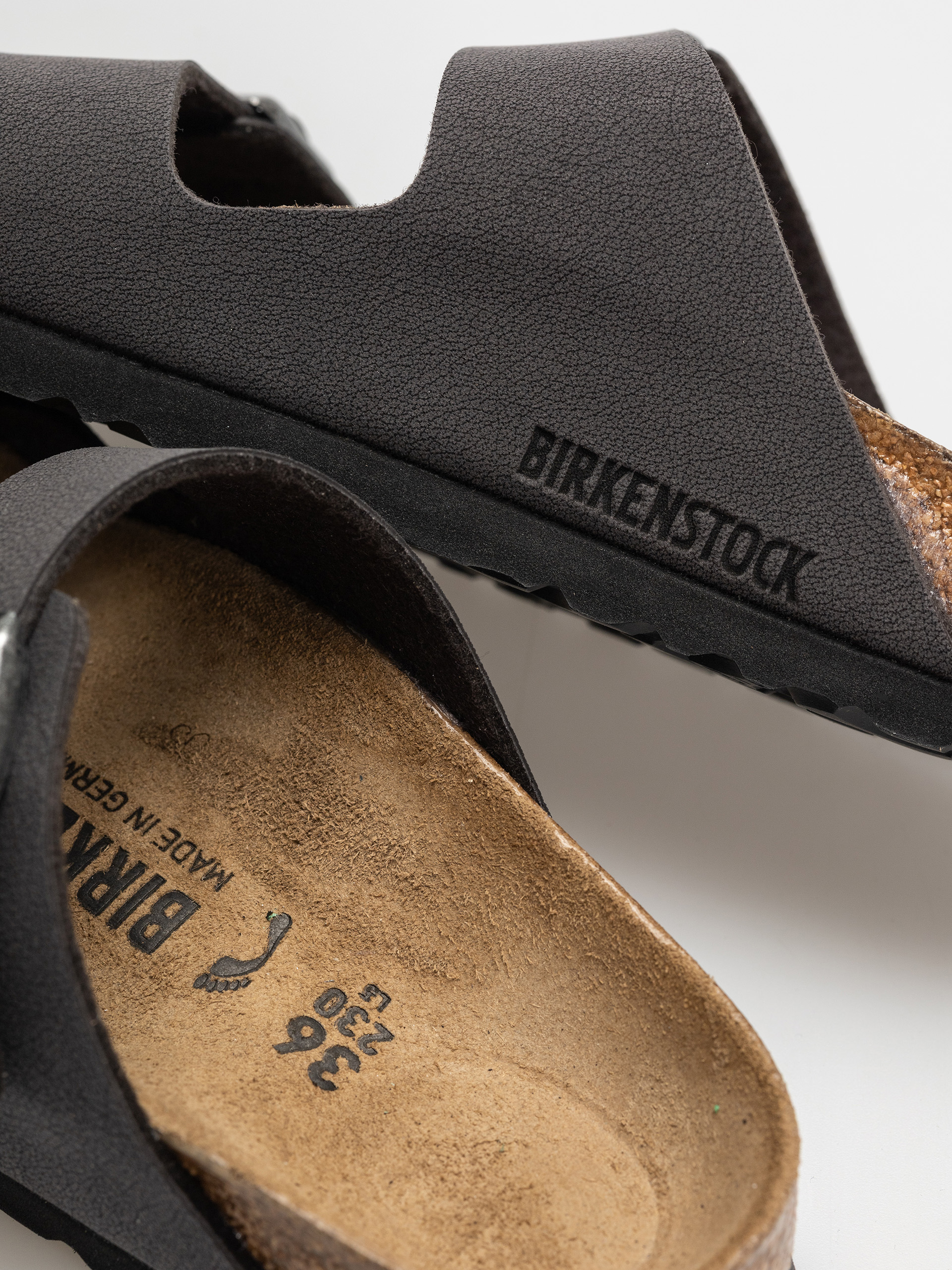 Чехли Birkenstock Arizona Birkibuc Narrow Wmn (velvet gray)