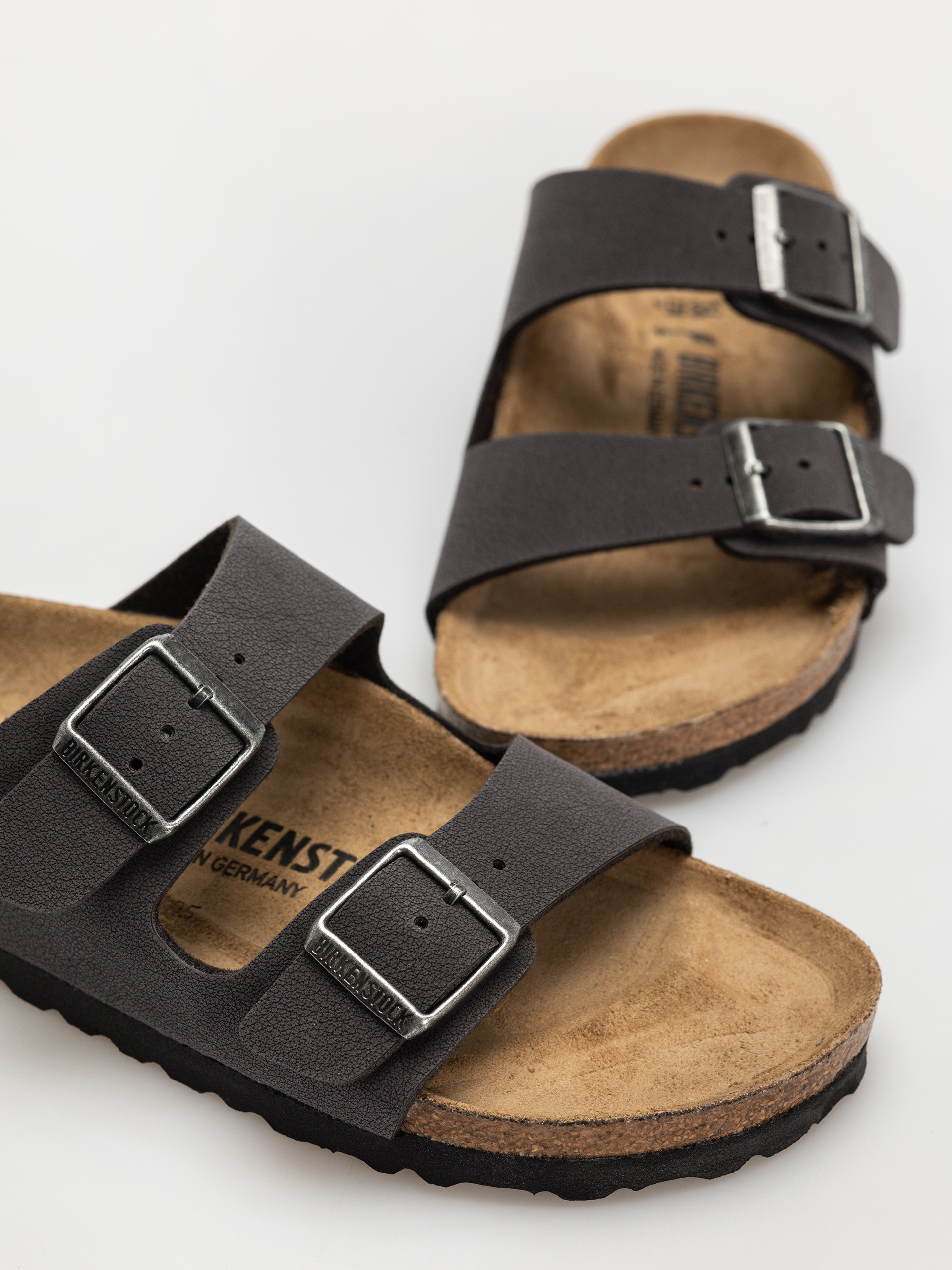 Чехли Birkenstock Arizona Birkibuc Narrow Wmn (velvet gray)