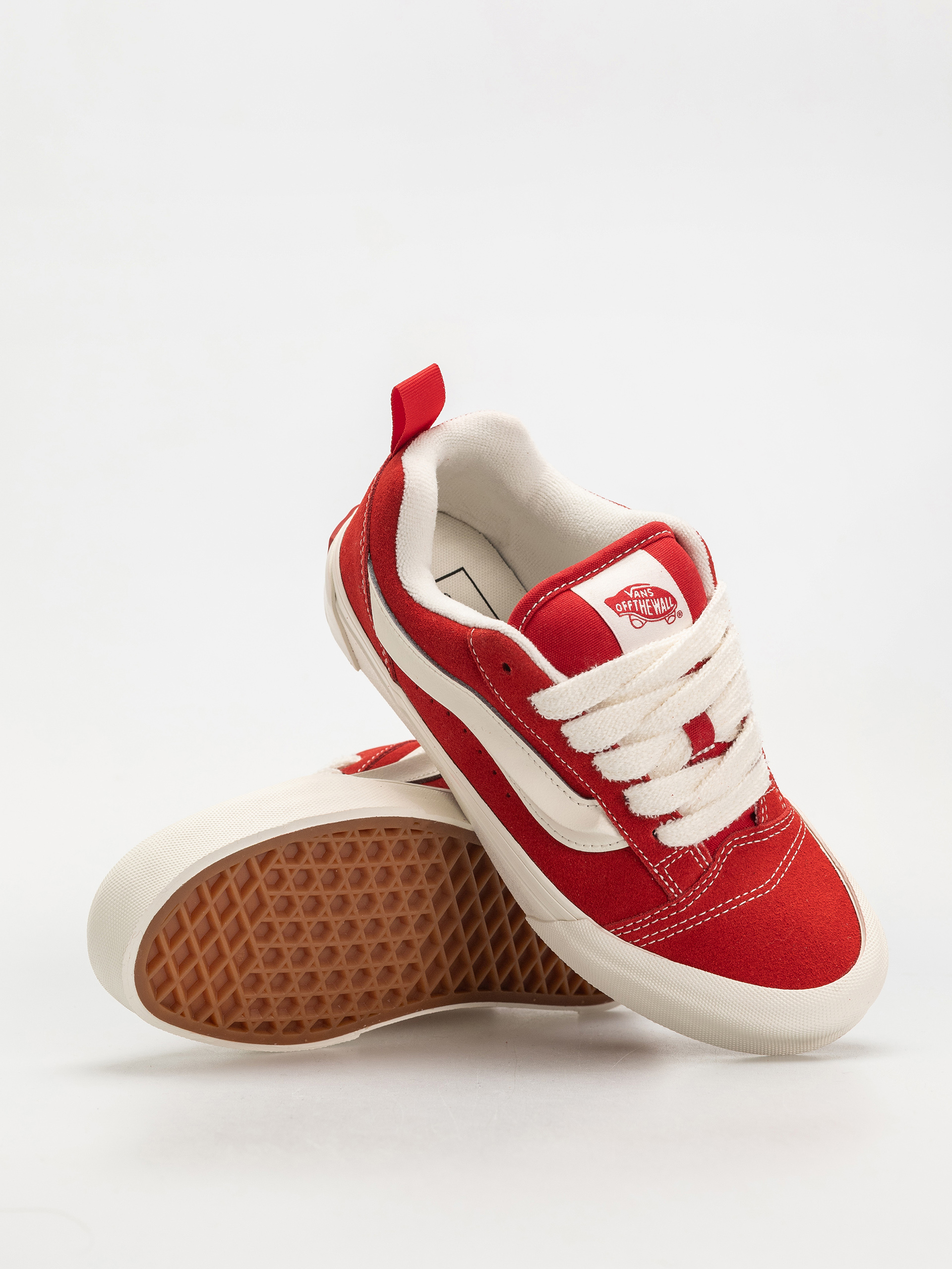 Обувки Vans Knu Skool (racing red/marshmallow)
