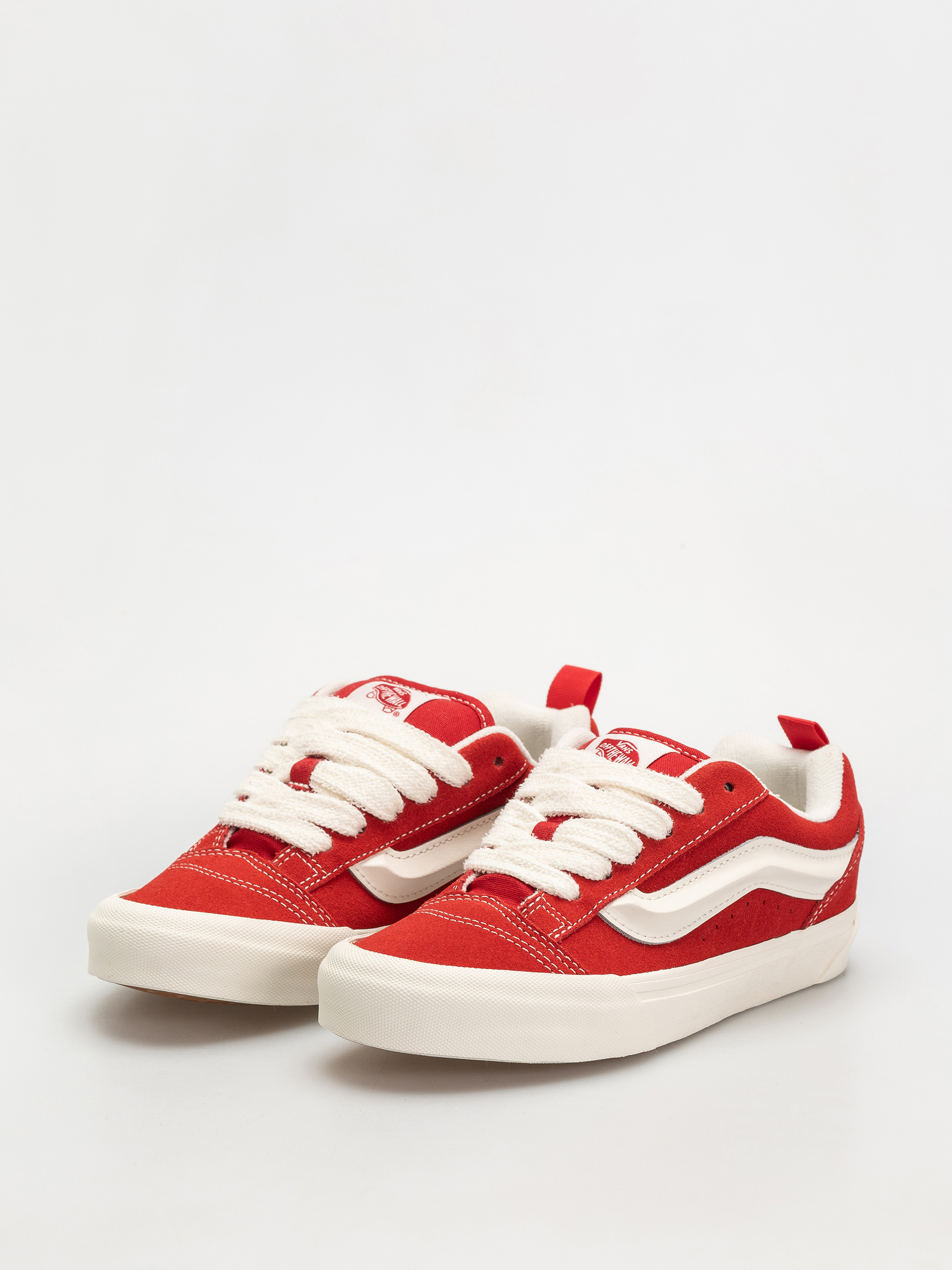 Обувки Vans Knu Skool (racing red/marshmallow)