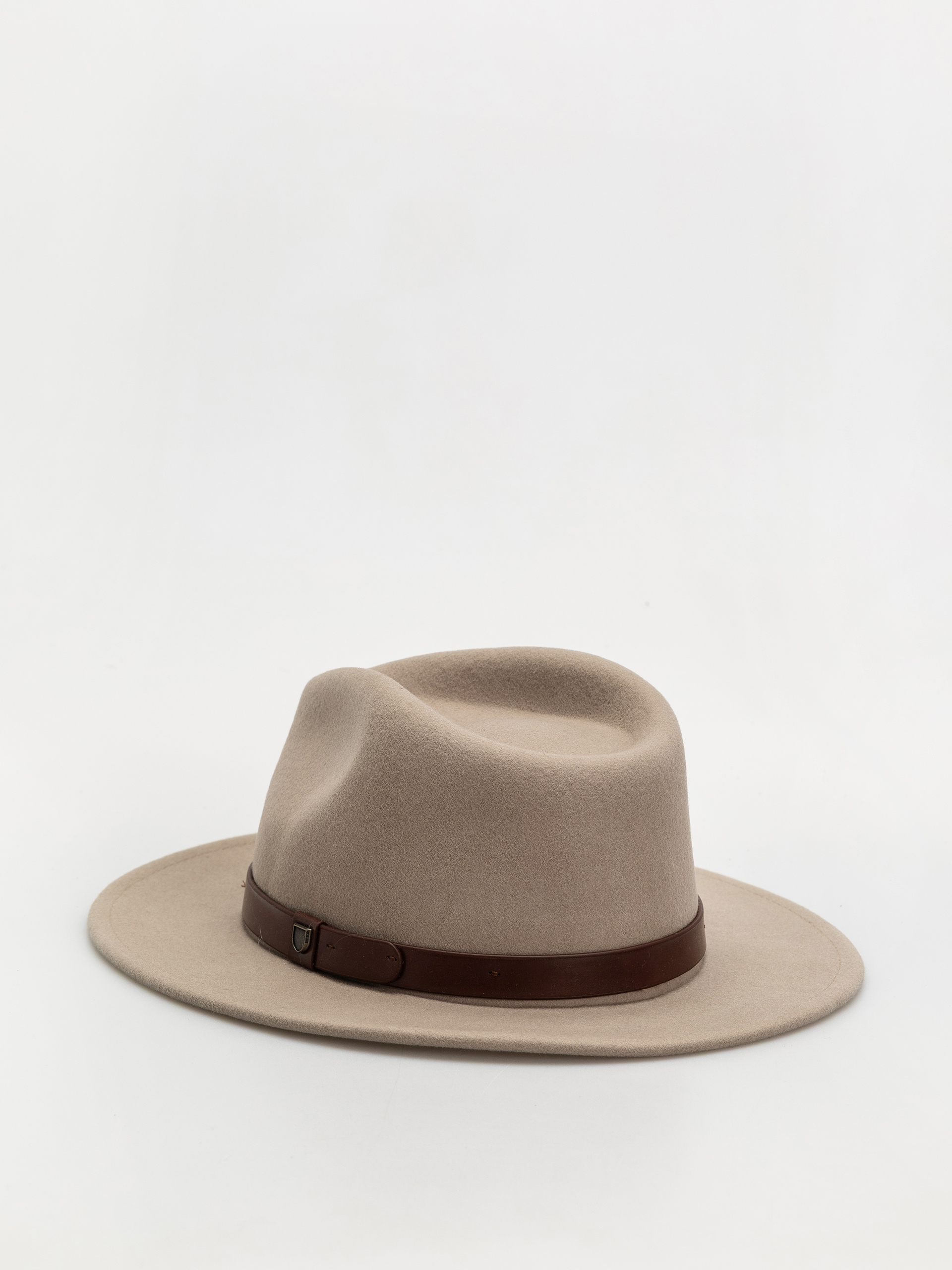 Шапка с периферия Brixton Messer Fedora (light tan)